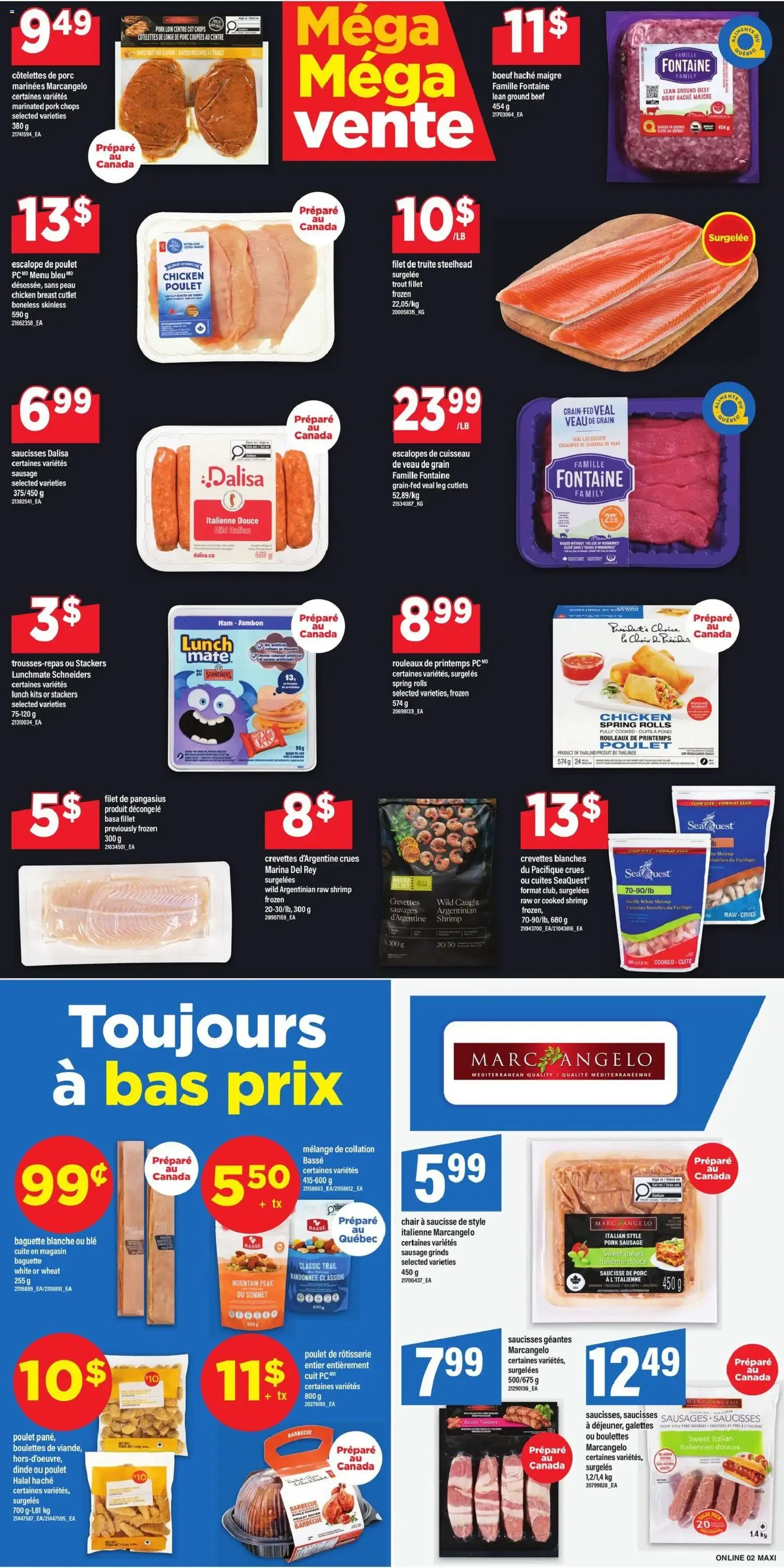 Maxi weekly flyer / circulaire from Jul 9, 2026 > weekly specials & deals from July 9 to July 15 2026 - flyer page 6