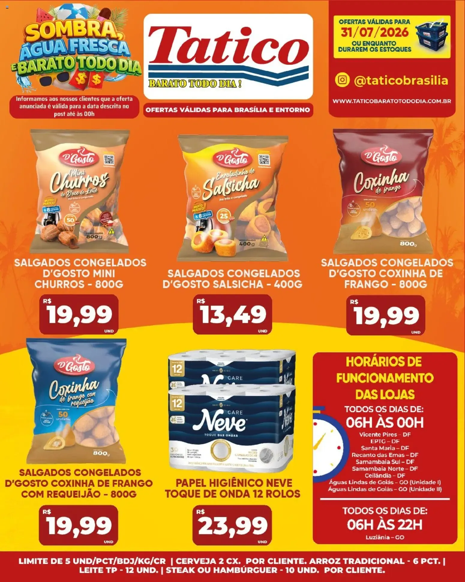 Encarte de Tatico ofertas do Dia de 31/07/2026 | Promoções Online 31 de julho até 31 de julho 2026 - Pagina 19