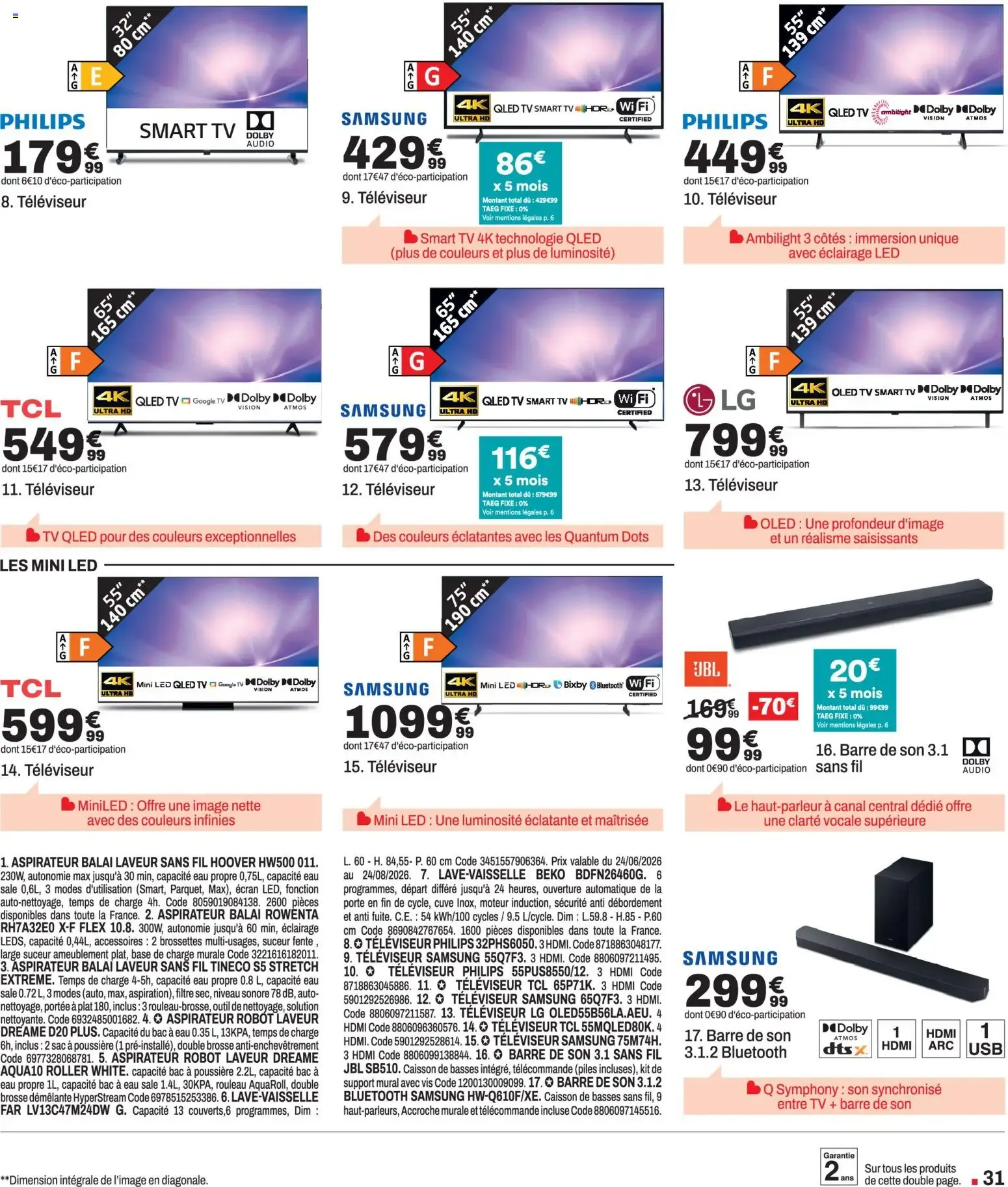But catalogue easy rentrée à partir du 21/07/2026 - promo en ligne du 21 juillet au 24 août 2026 - Catalogue page 30