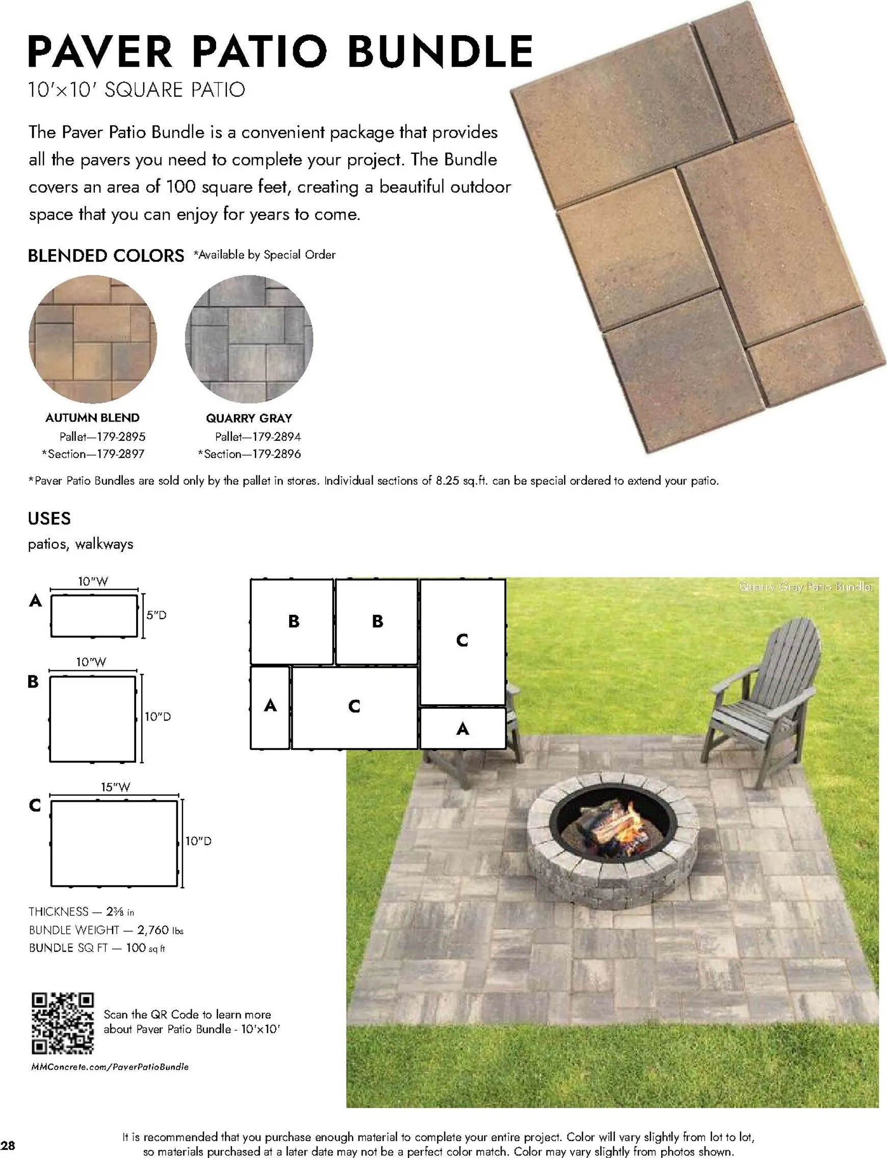 Weekly ad Current Menards - Landscape Block Catalog leaflet valid from Thursday 04/02/2026 to Thursday 12/31/2026 from April 2 to December 31 2026 - Page 29