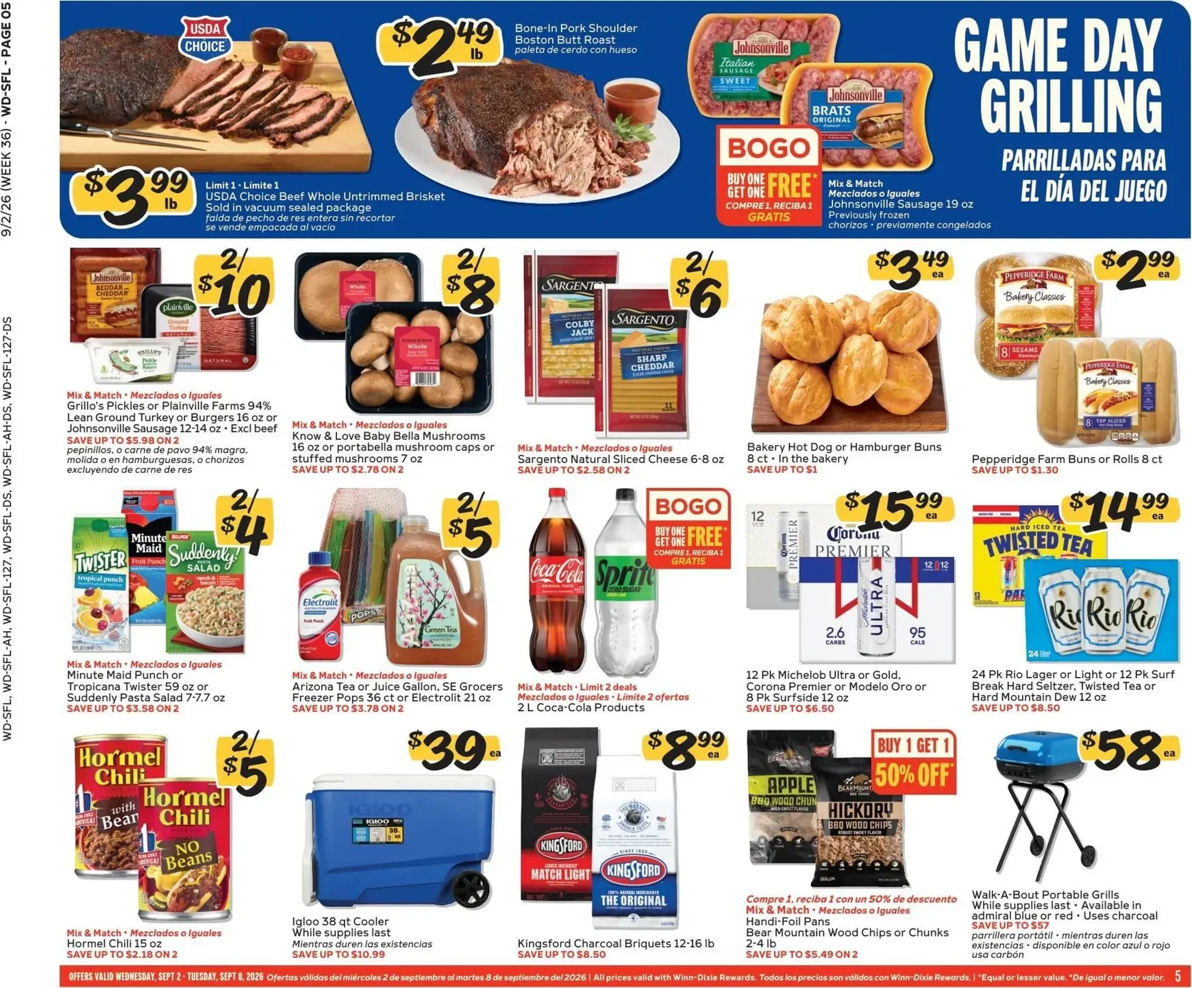 Weekly ad Current Winn-Dixie leaflet valid from Wednesday 09/02/2026 to Tuesday 09/08/2026 from September 2 to September 8 2026 - Page 5