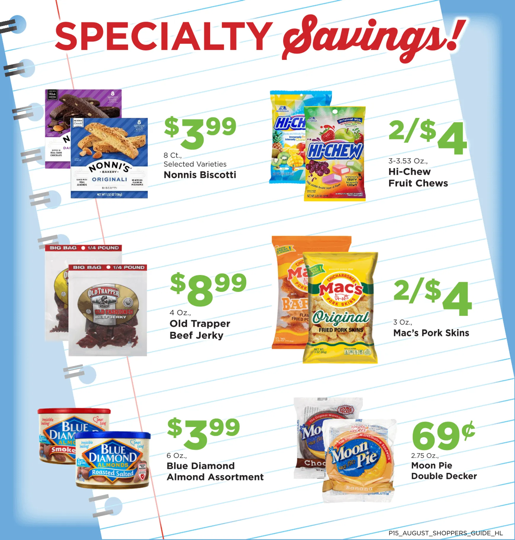 Weekly ad Homeland Stores - Bring Savings Home Shopper's Guide: Back to School from August 1 to August 31 2026 - Page 15