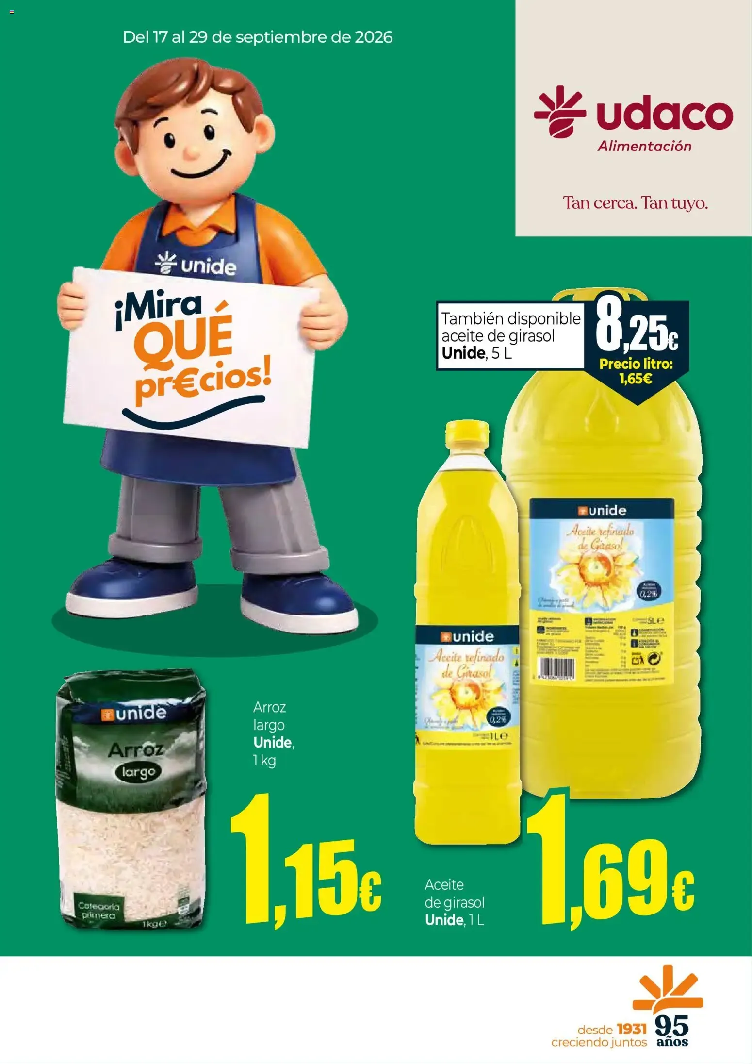 Catálogo de Unide Mira qué precios 17/09/2026 - 29/09/2026 17 de septiembre al 29 de septiembre 2026 - Página 1