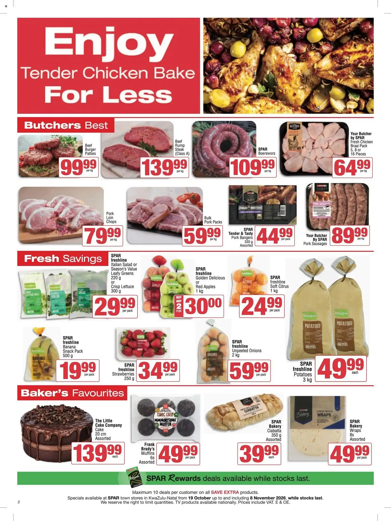 Spar Specials (19/10/2026 - 08/11/2026) Online from 19 October to 8 November 2026 - Catalogue Page 2