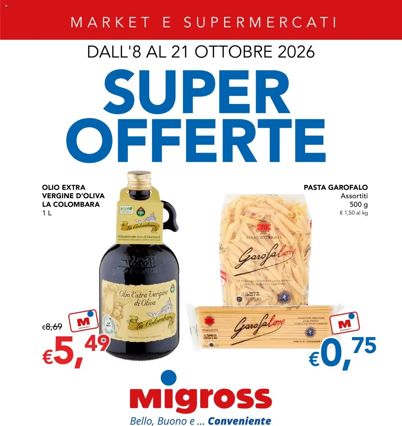 Migross volantino dal 08/10/2026 - online Offerte