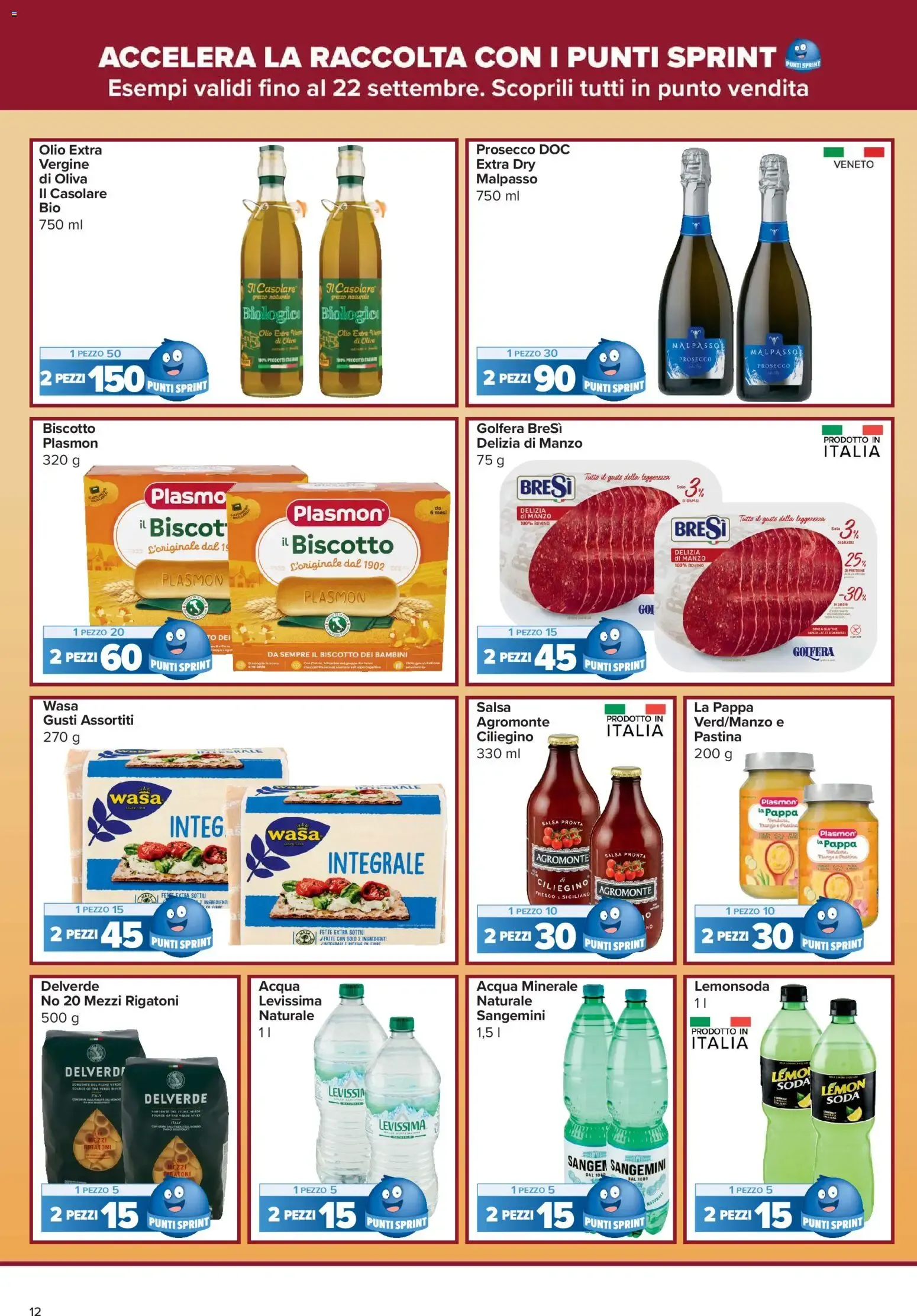 Carrefour Express: Sconti fino al 50% da 10 settembre a 22 settembre di 2026 - Pagina del volantino 12