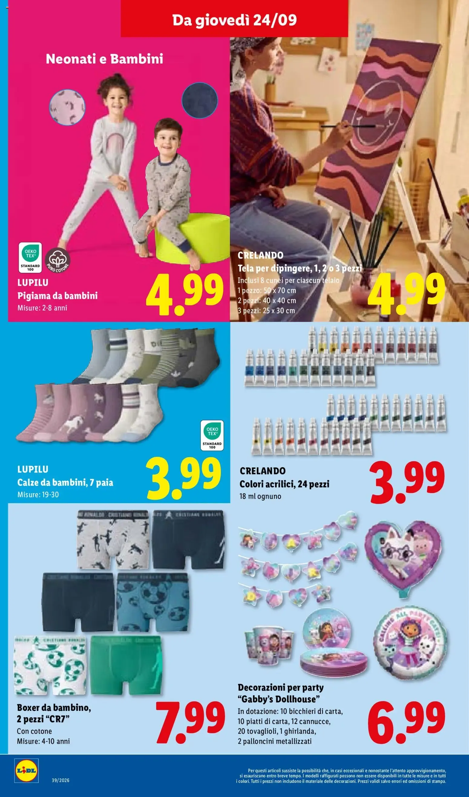 LIDL Sotto Prezzi da 24 settembre a 30 settembre di 2026 - Pagina del volantino 24