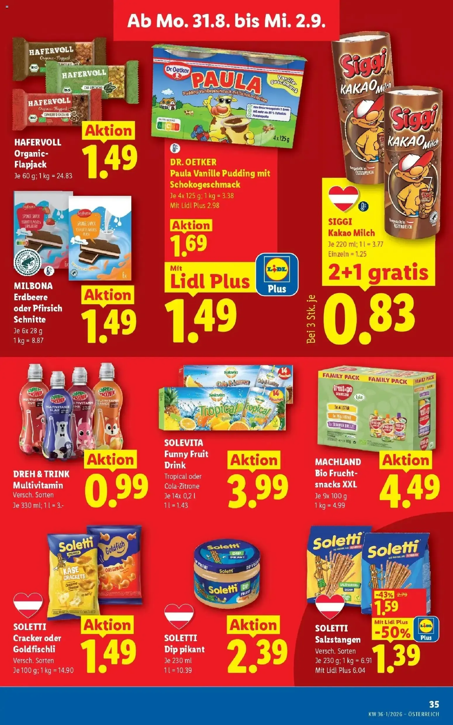 Lidl Flugblatt - Wien ab 27.08.2026 - Angebote ab donnerstag von 27. August bis 29. August 2026 - Flugblätt seite  44