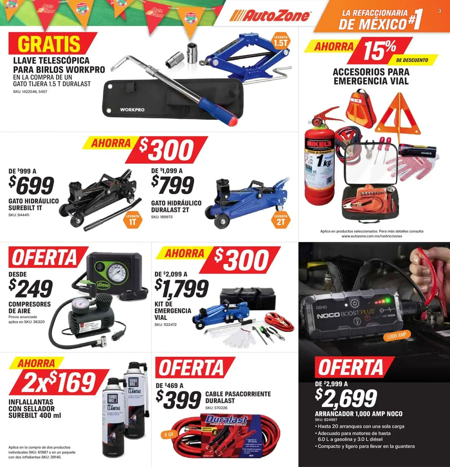 Catálogo de AutoZone catálogo (28/06/2026 - 08/08/2026) - catálogo en línea 28 de junio al 8 de agosto 2026 - Pagina 3