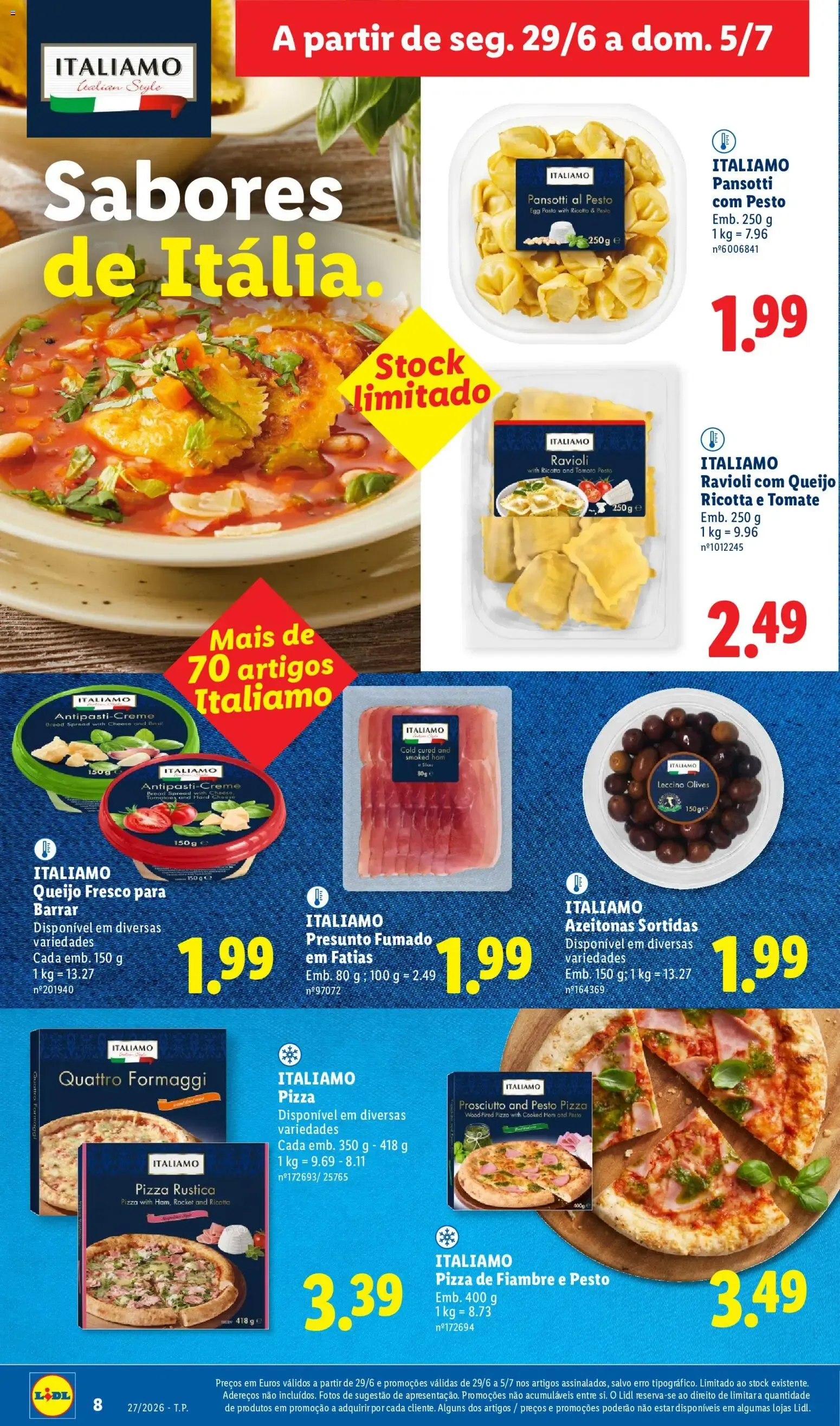 Folheto Lidl Folheto: Poupança de 29 de junho até 5 de julho 2026 - Pagina 8
