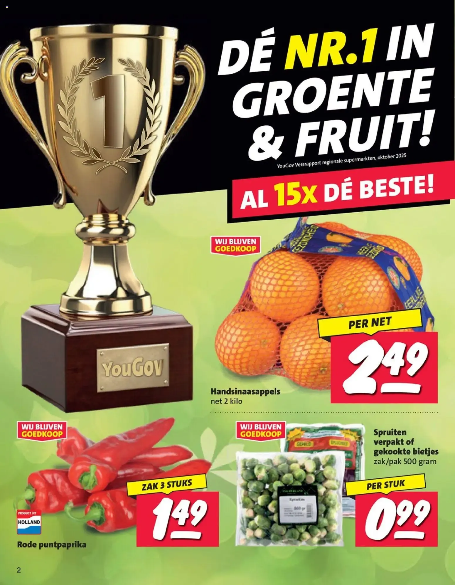 Nettorama MERKENDISCOUNT - DISCOUNT PRIJS! Budgetboodschappen nergens goedkoper! van 7 september tot 13 september 2026 - Folder pagina 2