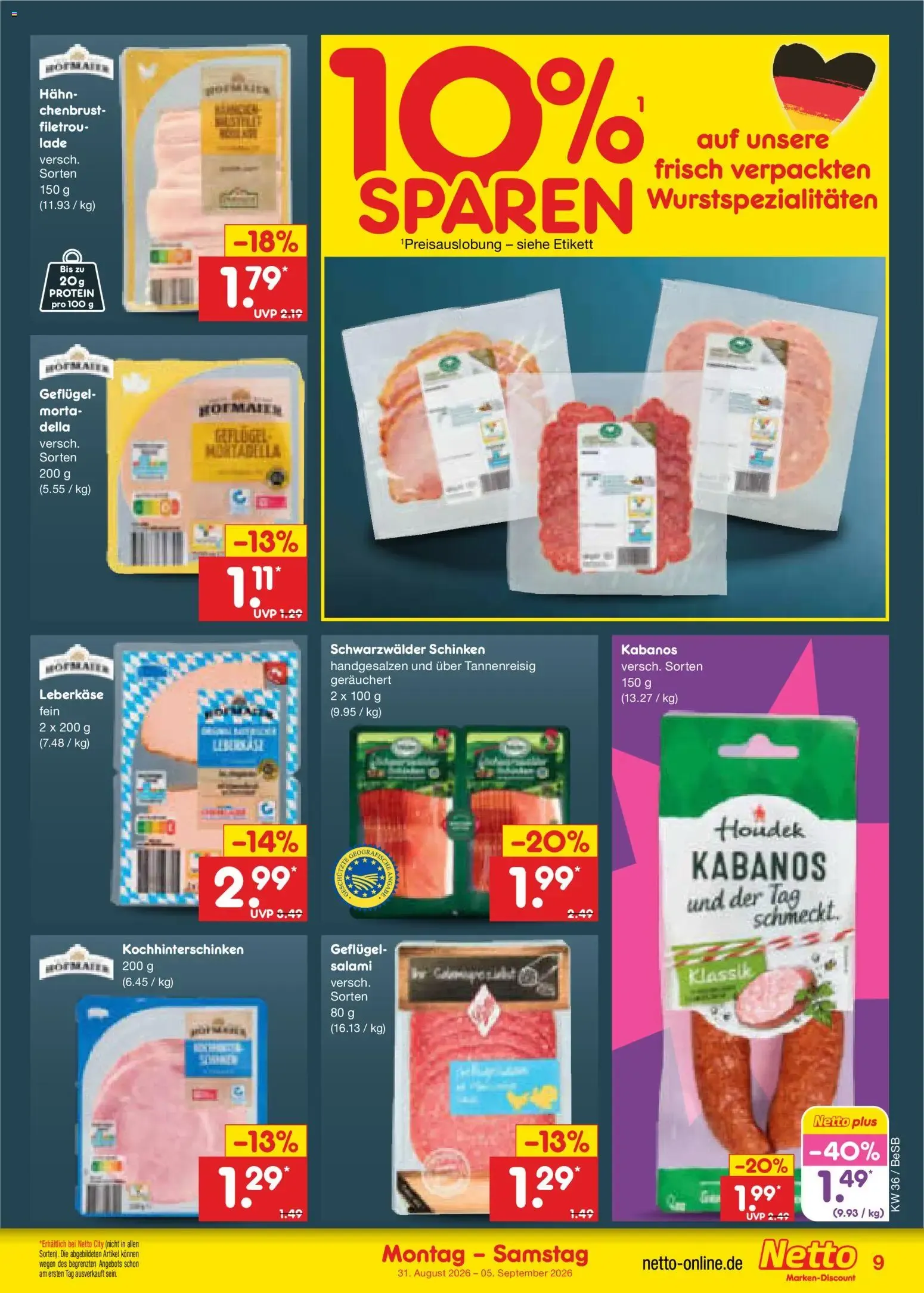 Netto Marken-Discount Prospekt (ab 31.08.2026) » Angebote von 31. August bis 5. September 2026 - Prospekt seite 11