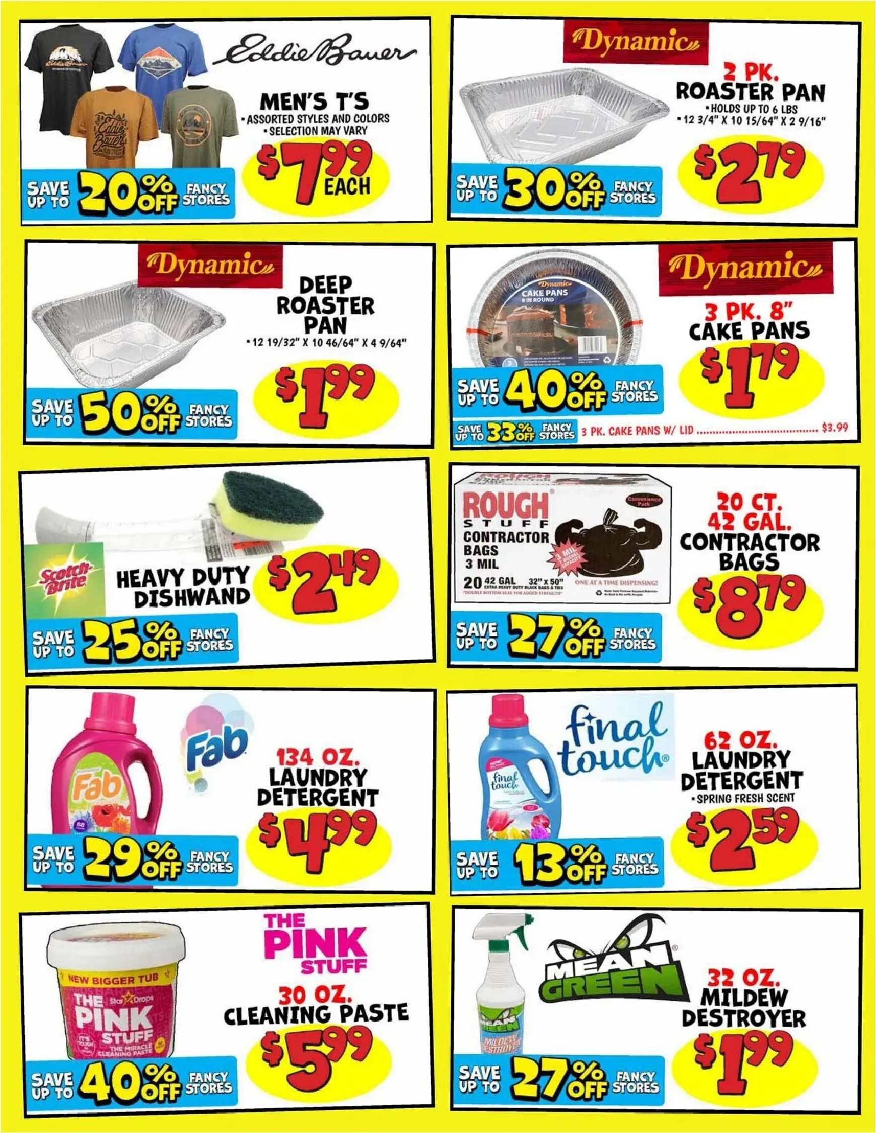 Weekly promotion Current Ollie's - Good Stuff Cheap leaflet valid from Thursday 09/03/2026 to Wednesday 09/09/2026 spanning from September 3 to September 9 2026 - Page 4 for Catalogue 365