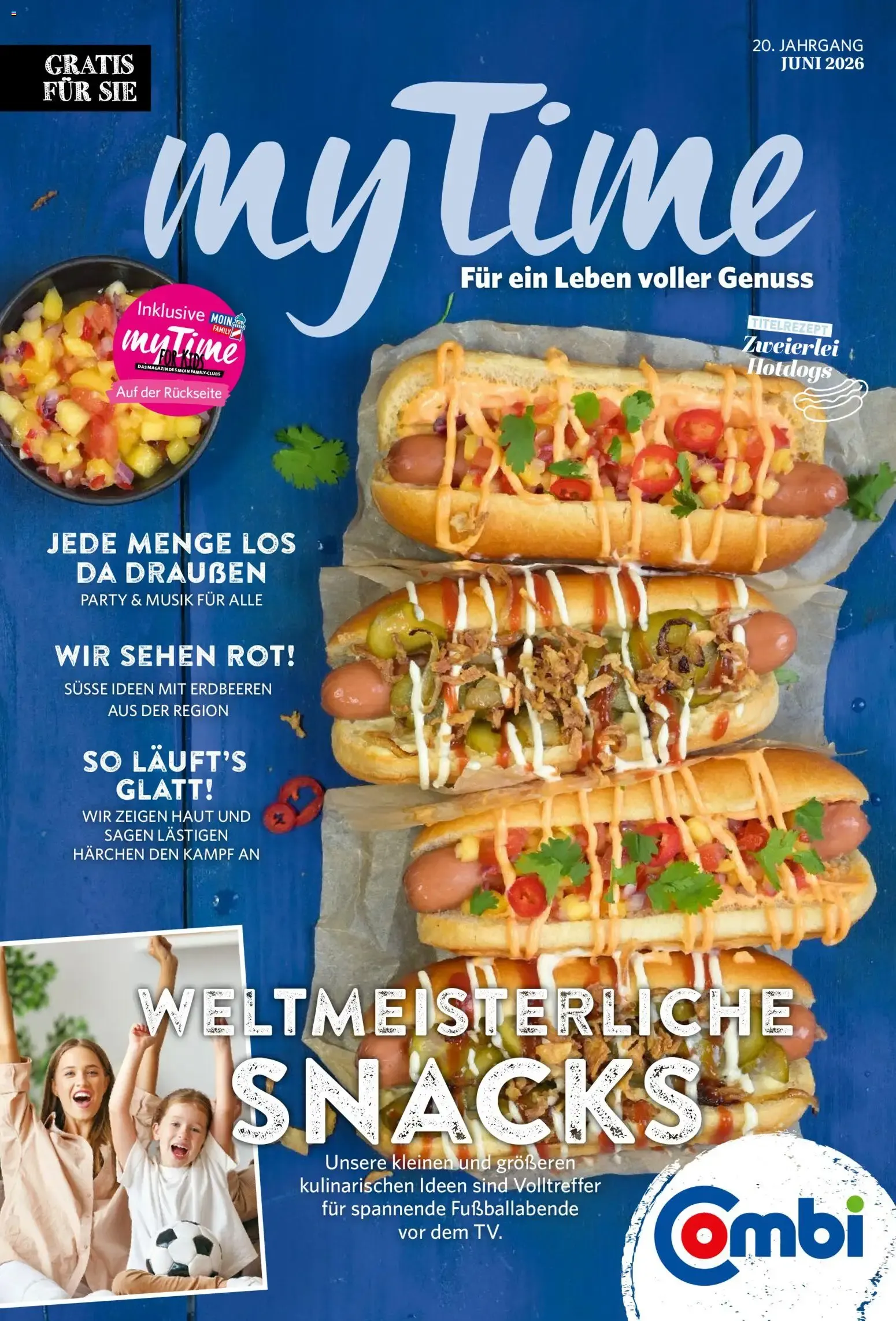 Combi myTime Juni 2026 (ab 01.06.2026) zum Blättern von 1. Juni bis 30. Juni 2026 - Prospekt seite 1