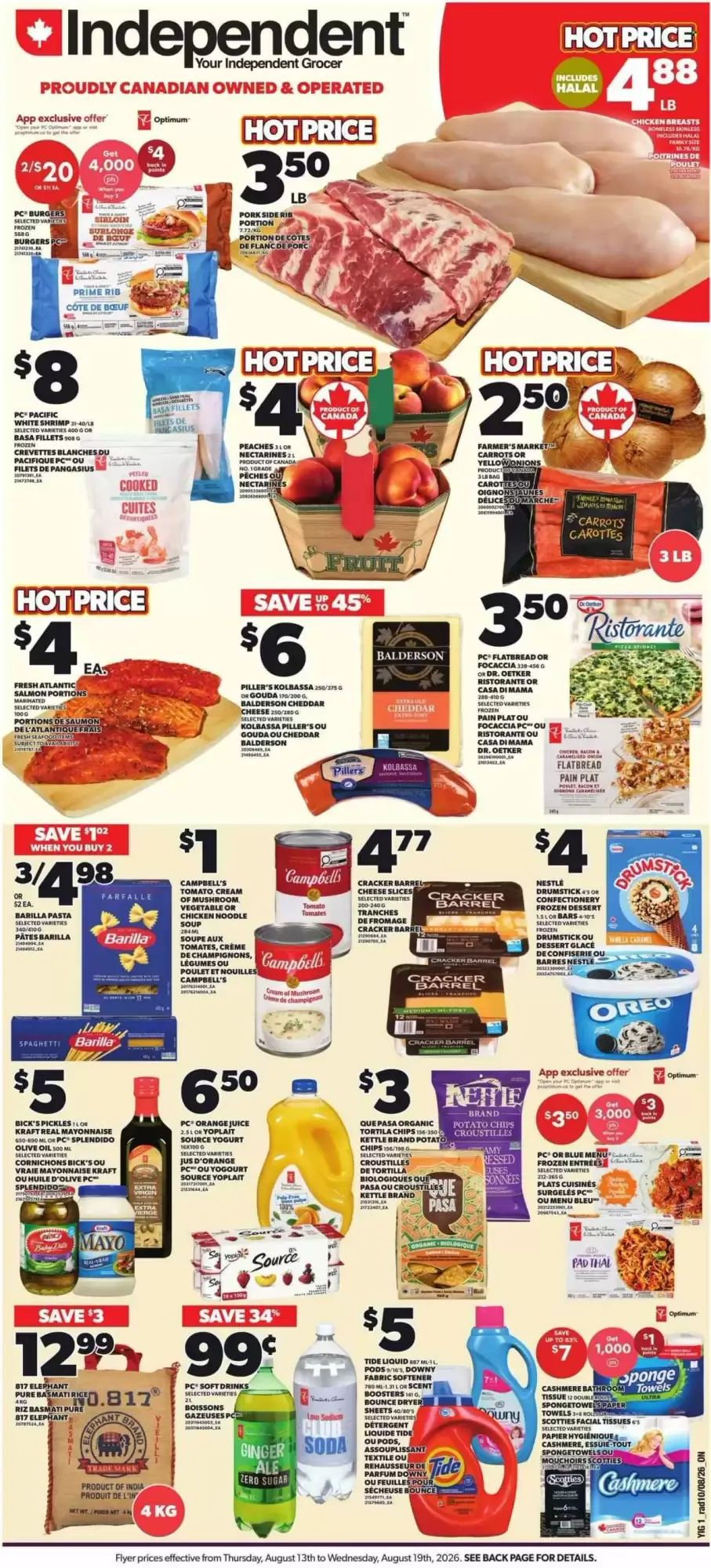 Independent Grocer flyer week 33