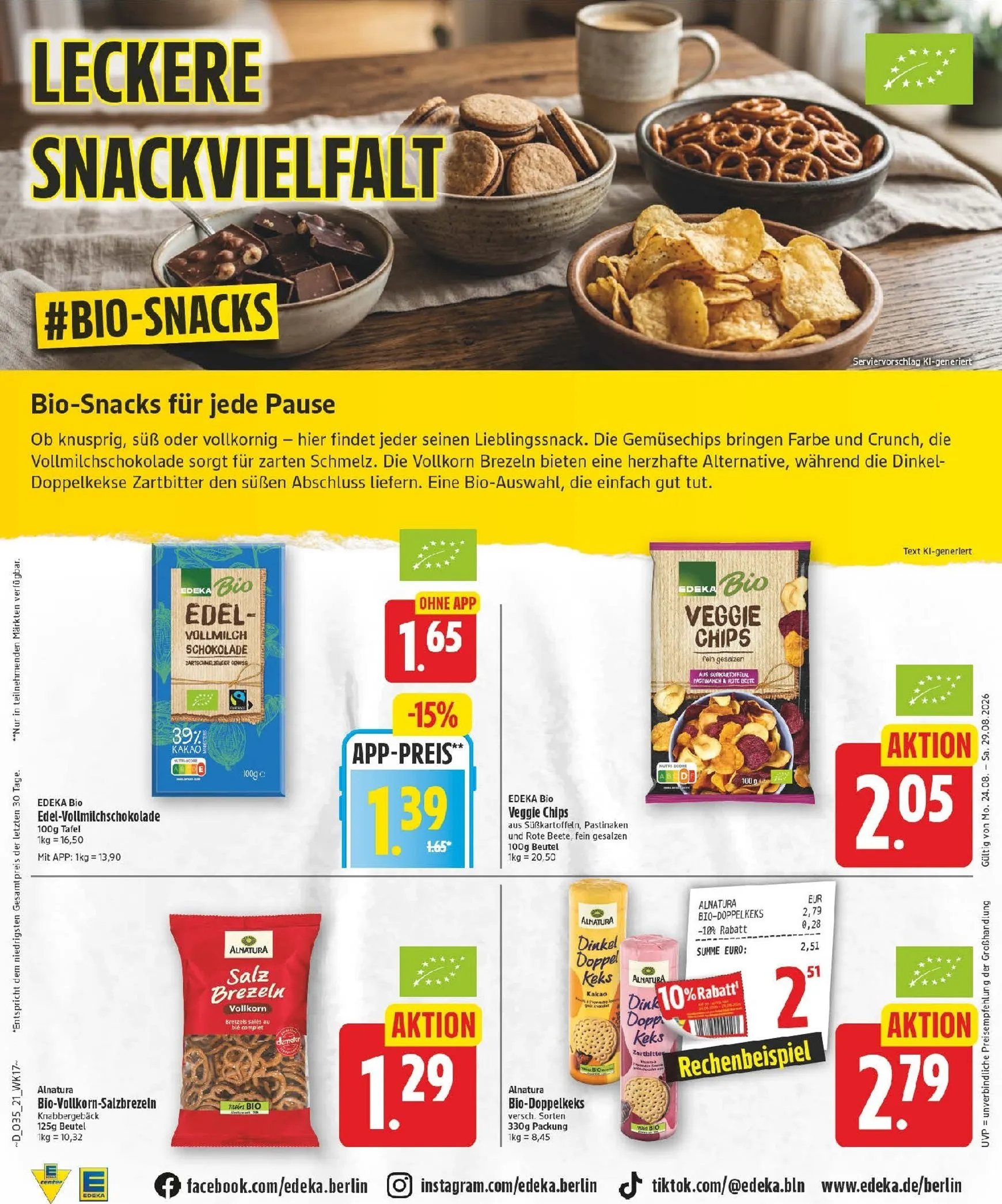Edeka Prospekt nächste Woche – von Montag 24.08.2026 bis Samstag 29.08.2026 von 24. August bis 29. August 2026 - Prospekt seite 23