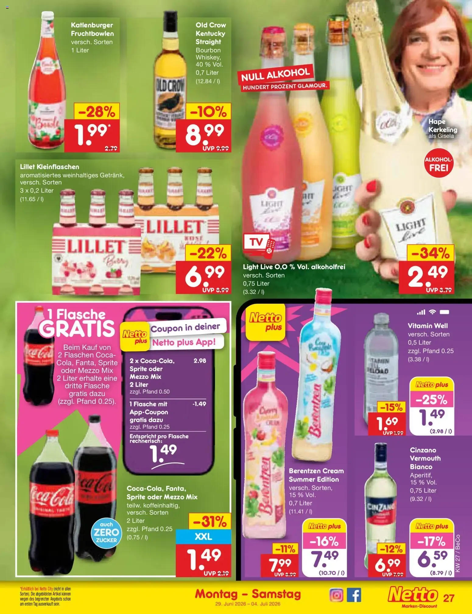 Netto Marken-Discount Prospekt (ab 29.06.2026) » Angebote von 29. Juni bis 4. Juli 2026 - Prospekt seite 39