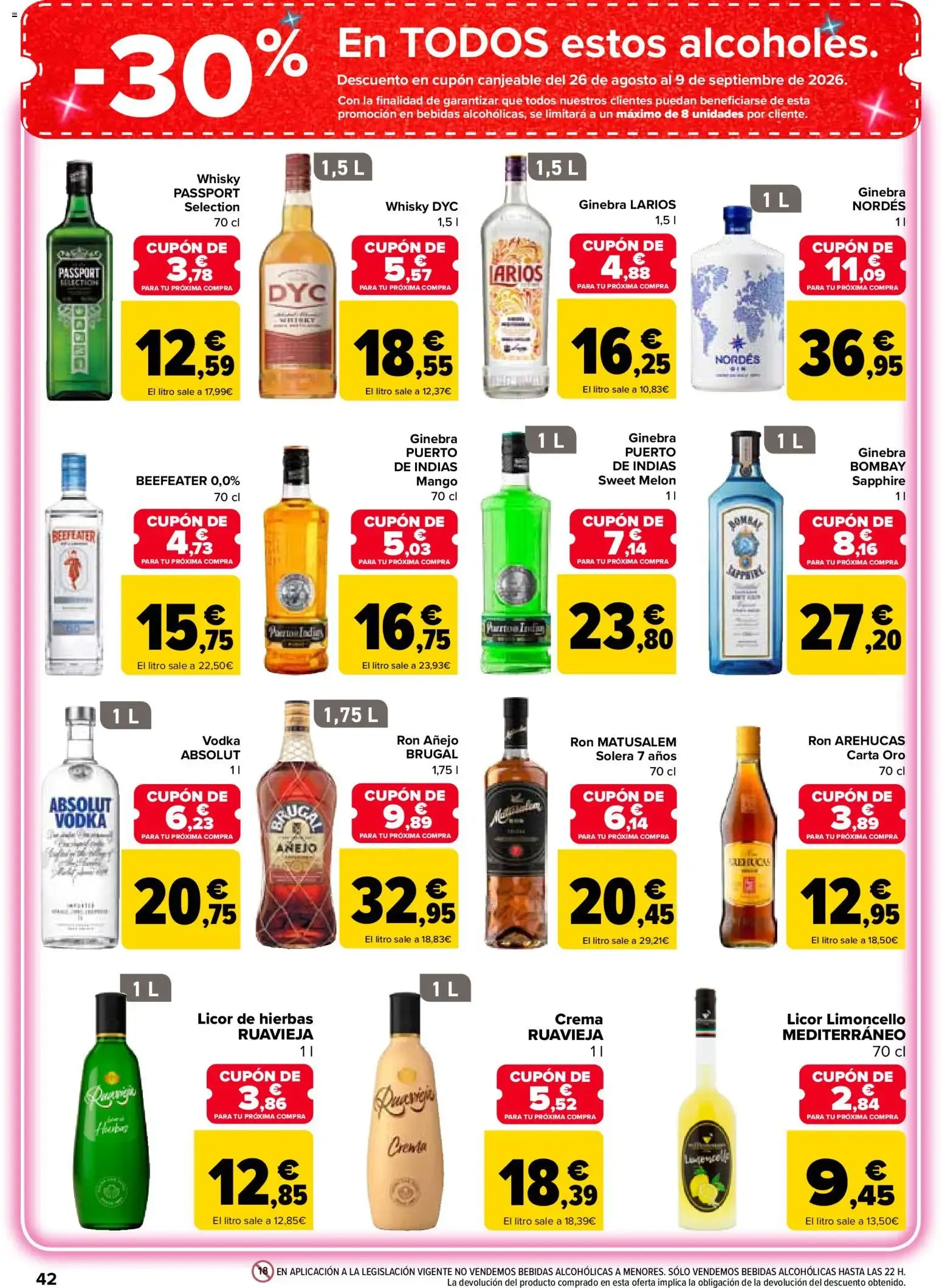 Catálogo de Carrefour folleto del 11/08/2026 | Catálogo 11 de agosto al 25 de agosto 2026 - Página 44