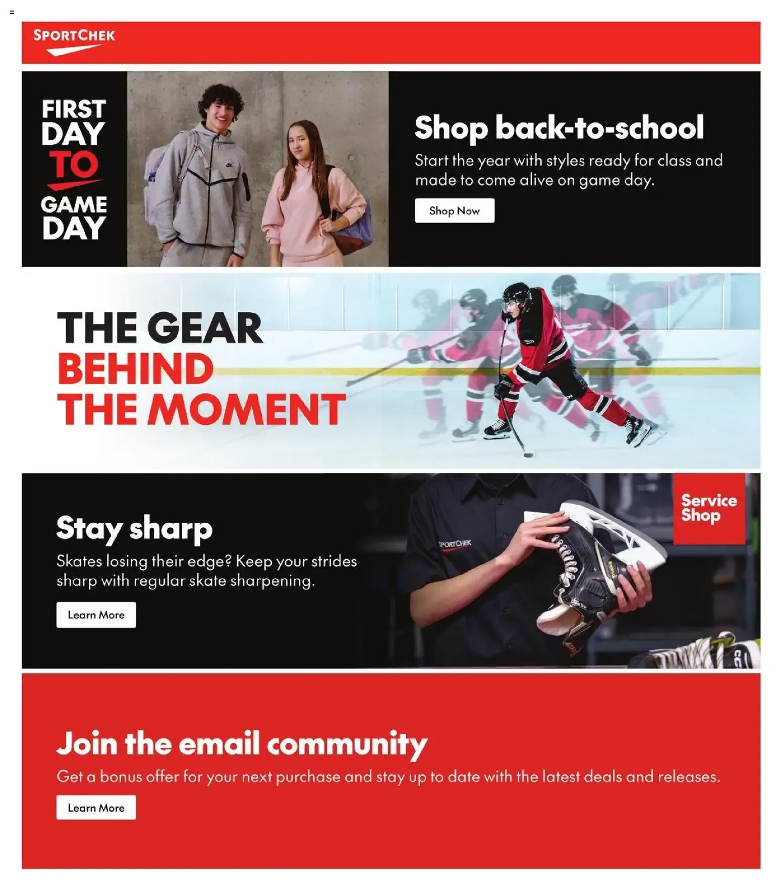 Back to School Big Chek event from August 20 to September 9 2026 - flyer page 9