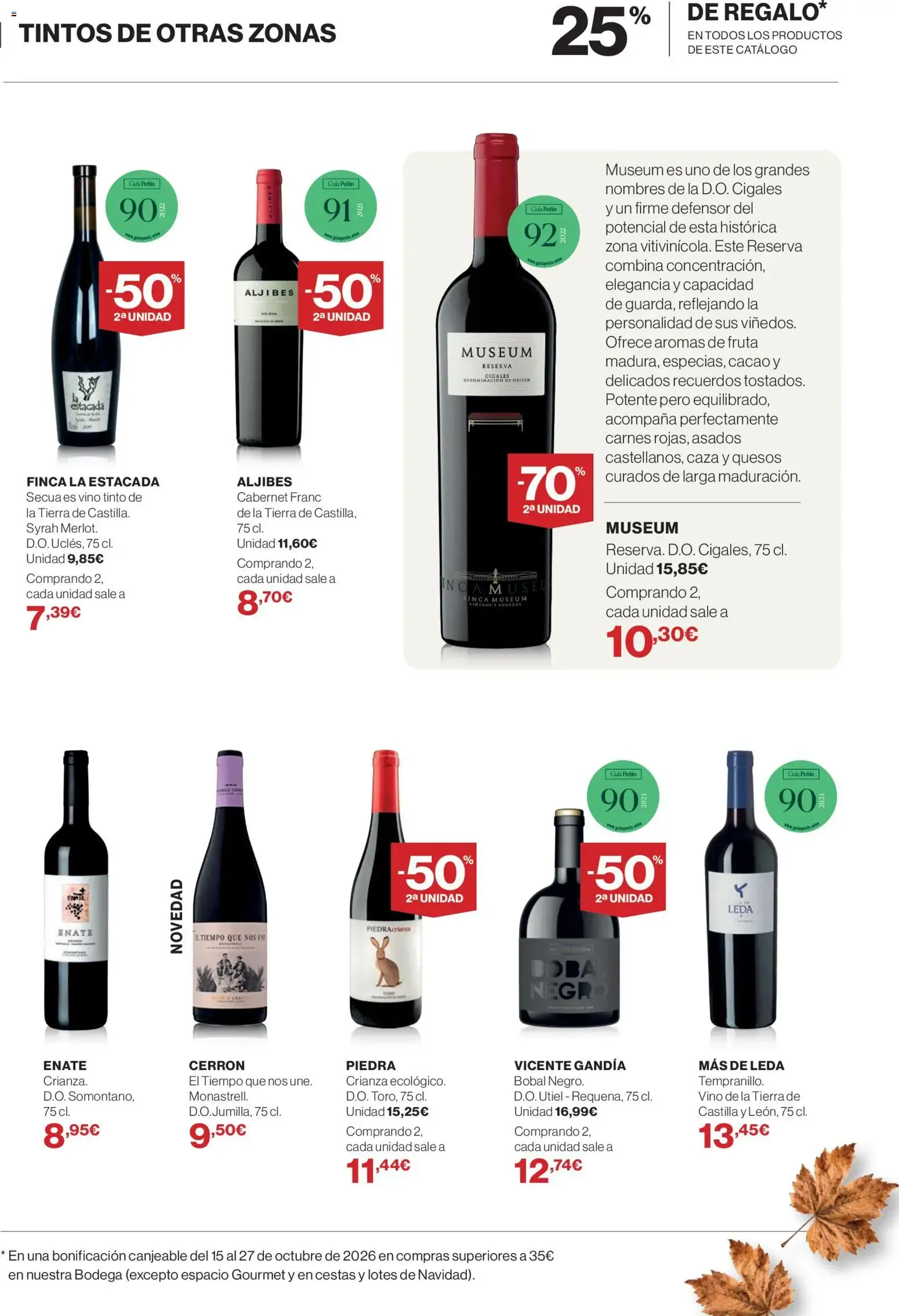 Catálogo de El Corte Inglés Bodega 01/10/2026 │Catálogo 1 de octubre al 14 de octubre 2026 - Página 15