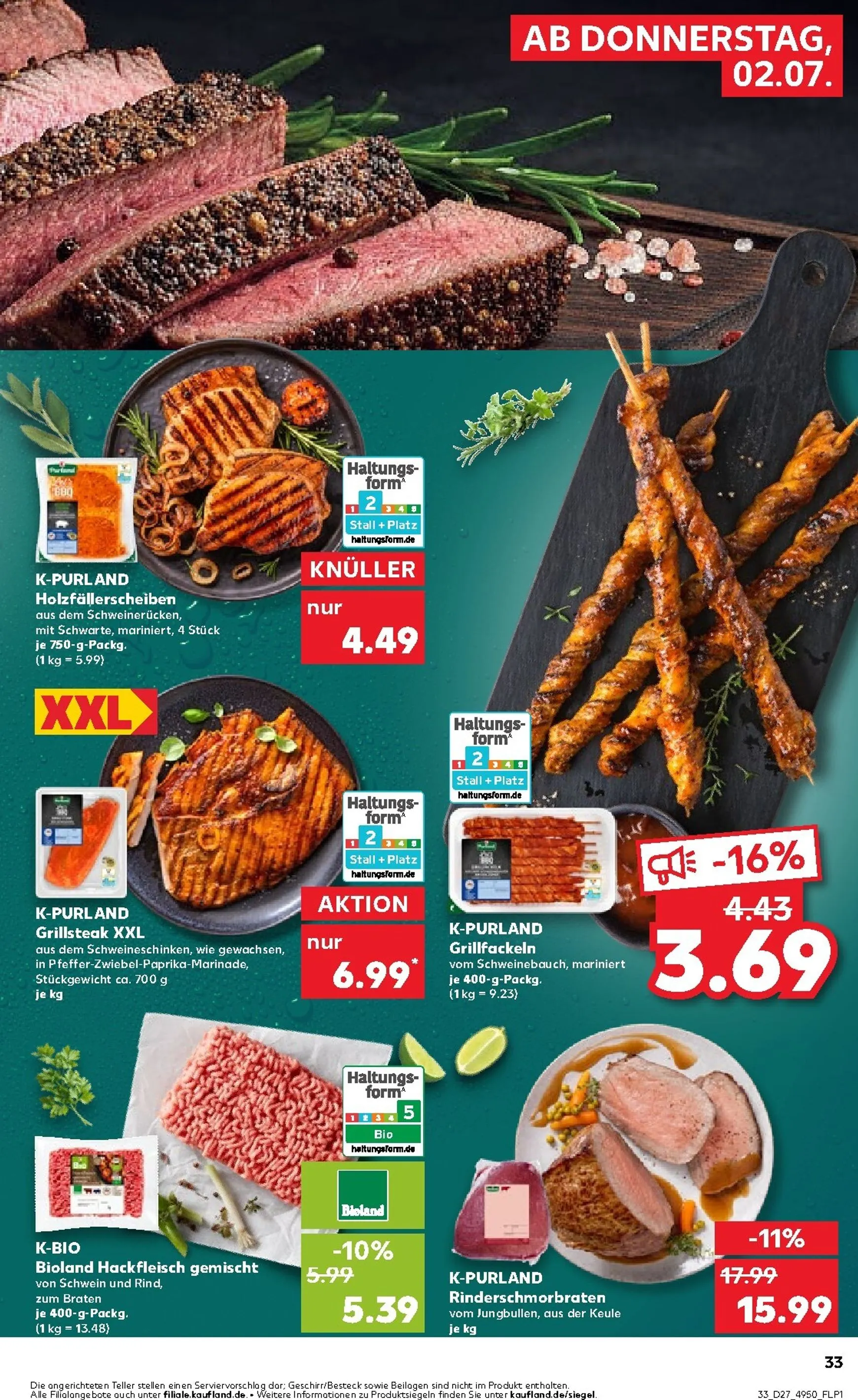 Kaufland Prospekt nächste Woche – von Donnerstag 02.07.2026 bis Mittwoch 08.07.2026 von 2. Juli bis 8. Juli 2026 - Prospekt seite 34
