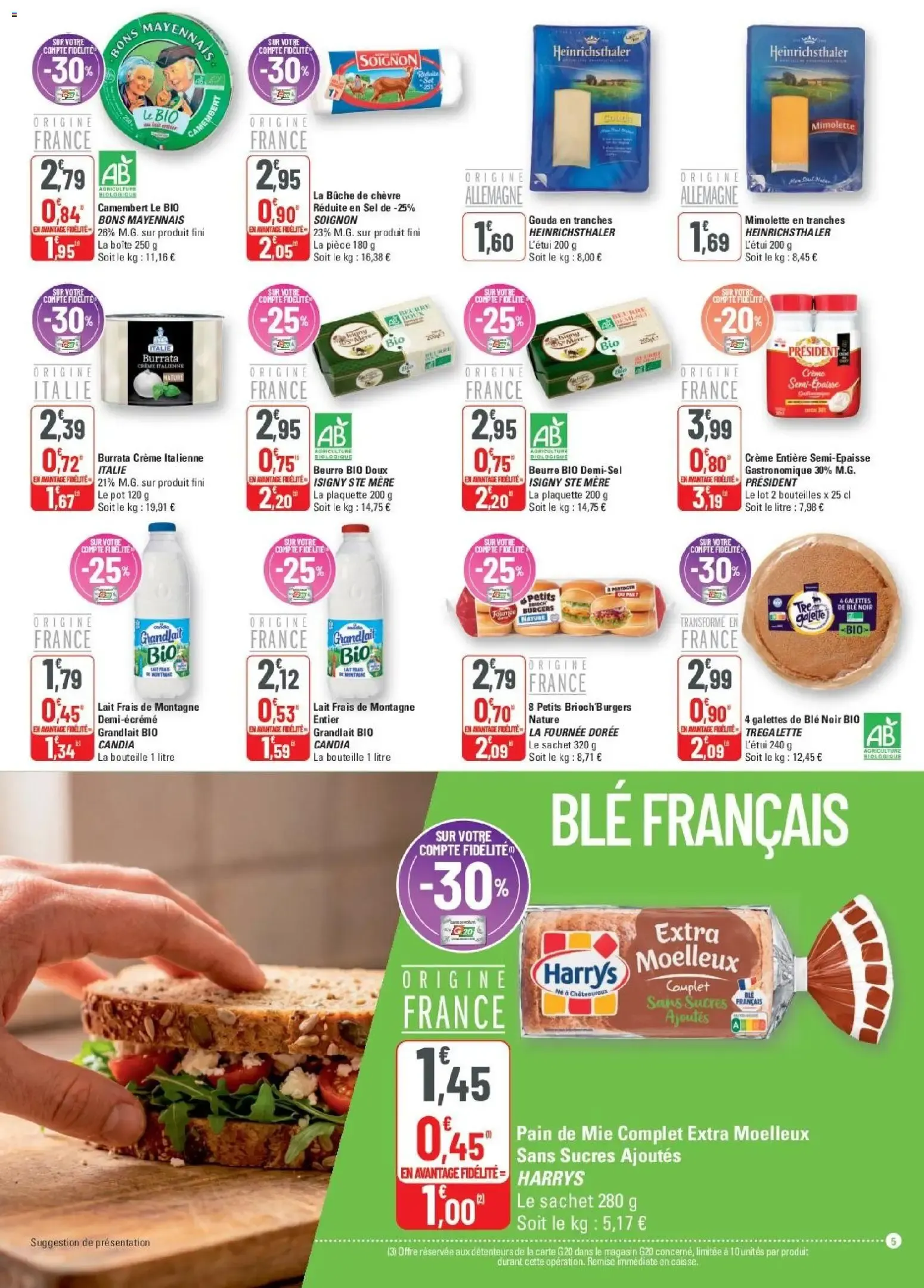 G20 Supermarchés catalogue à partir du 01/07/2026 - promo en ligne du 1 juillet au 12 juillet 2026 - Catalogue page 5