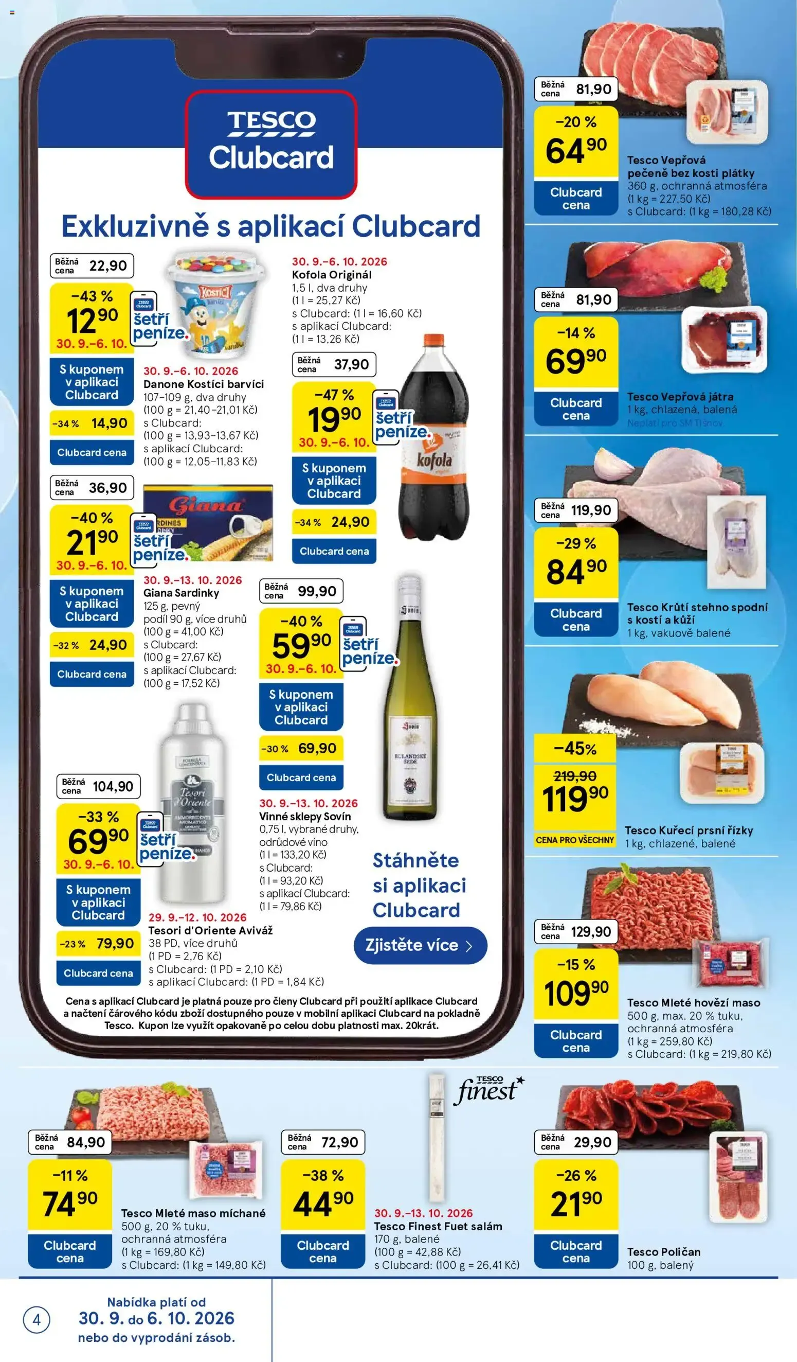 Tesco leták na tento + příští týden 30.09.2026 - 30. září 6. října 2026 - Page 4