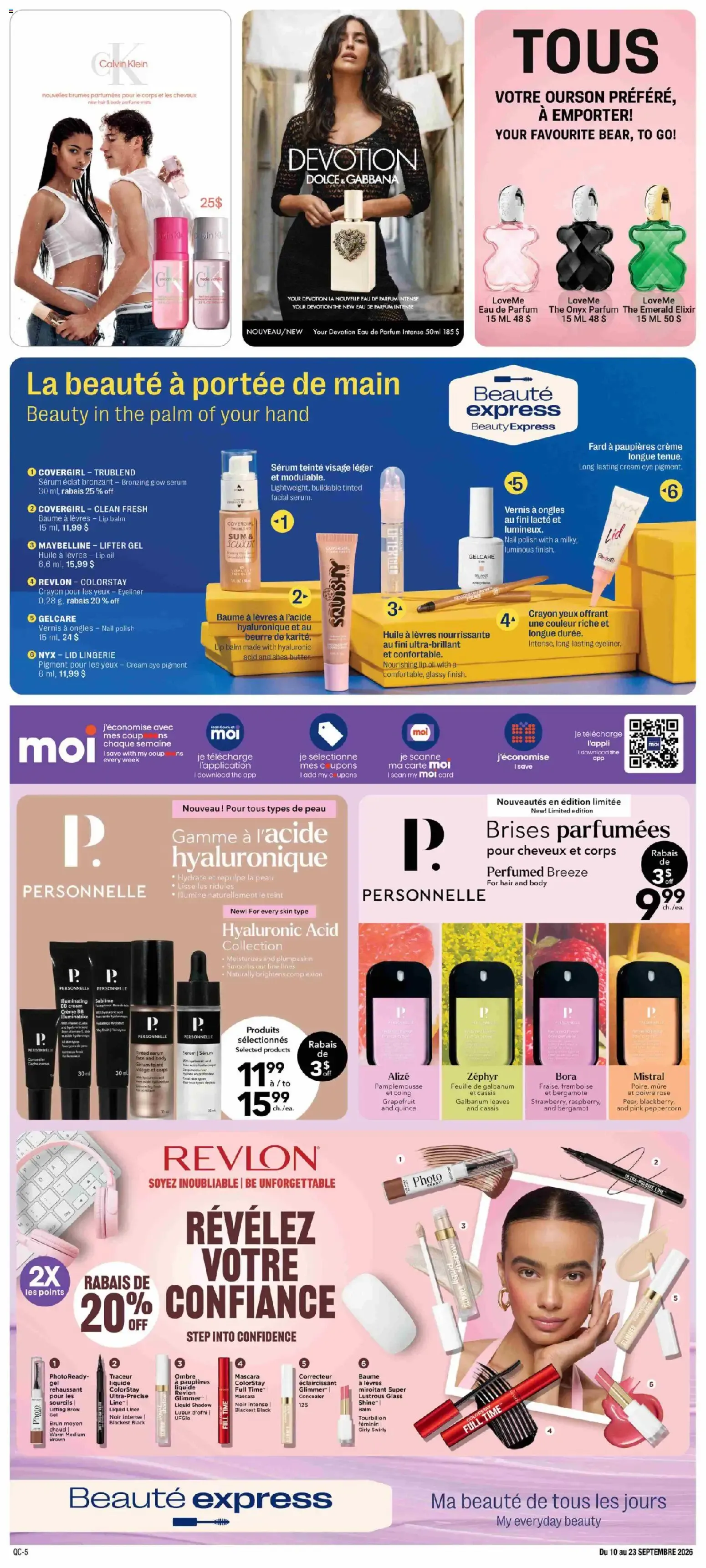 Jean Coutu - Évènement ma BEAUTÉ from September 10 to September 23 2026 - flyer page 5