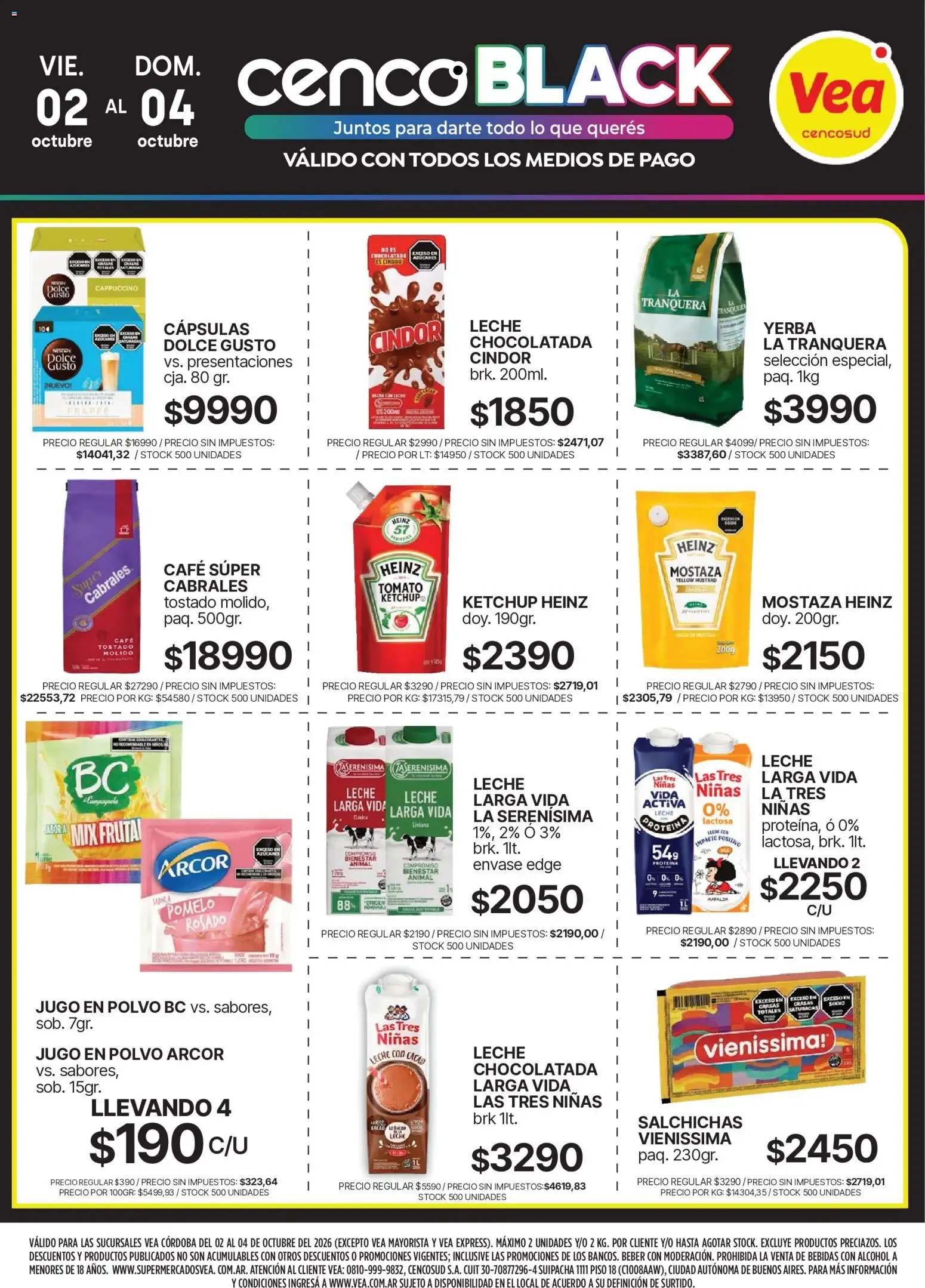Ofertas de Vea - CENCOBLACK | Córdoba del 02/10/2026 - 04/10/2026 2 de octubre al 4 de octubre 2026 - Página 7 del catálogo