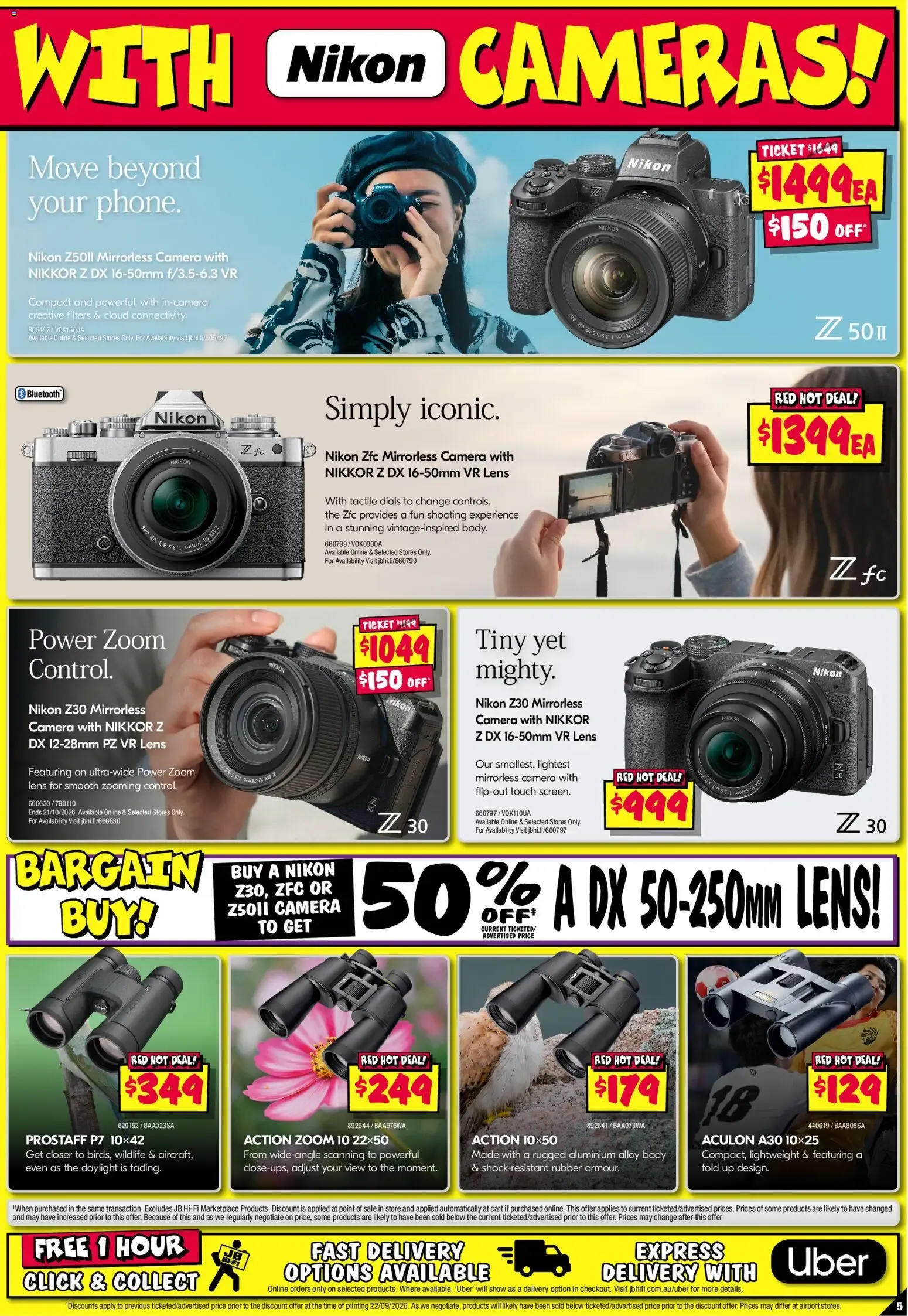JB Hi-Fi catalogue Camera Bonanza - 01/10/2026 > weekly / monthly specials - Catalogue valid from 1 October to 14 October 2026 - page 5