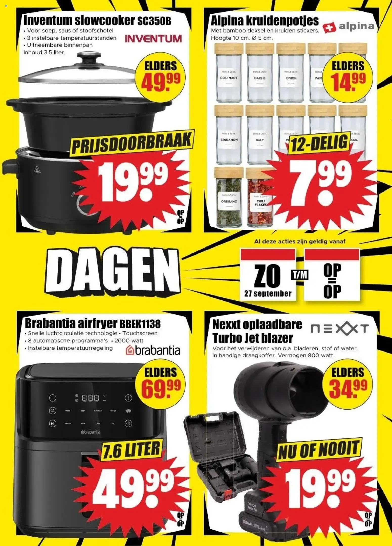 Dirk | Robijn wasverzachter aanbieding van 30 september tot 6 oktober 2026 - Folder pagina 29