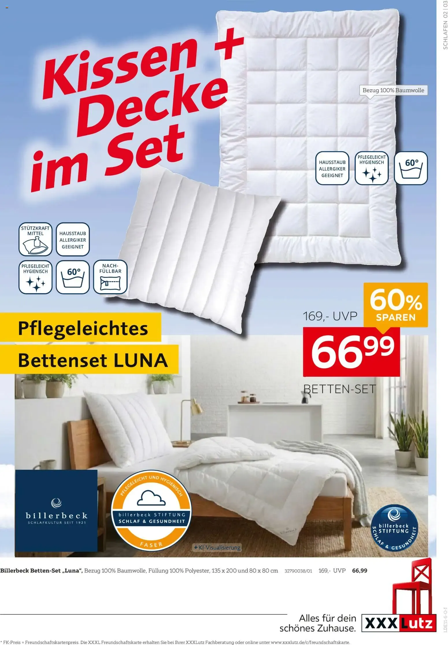 XXXLutz Bettwaren zum Traumpreis (ab 17.10.2026) zum Blättern von 17. Oktober bis 31. Oktober 2026 - Prospekt seite 3