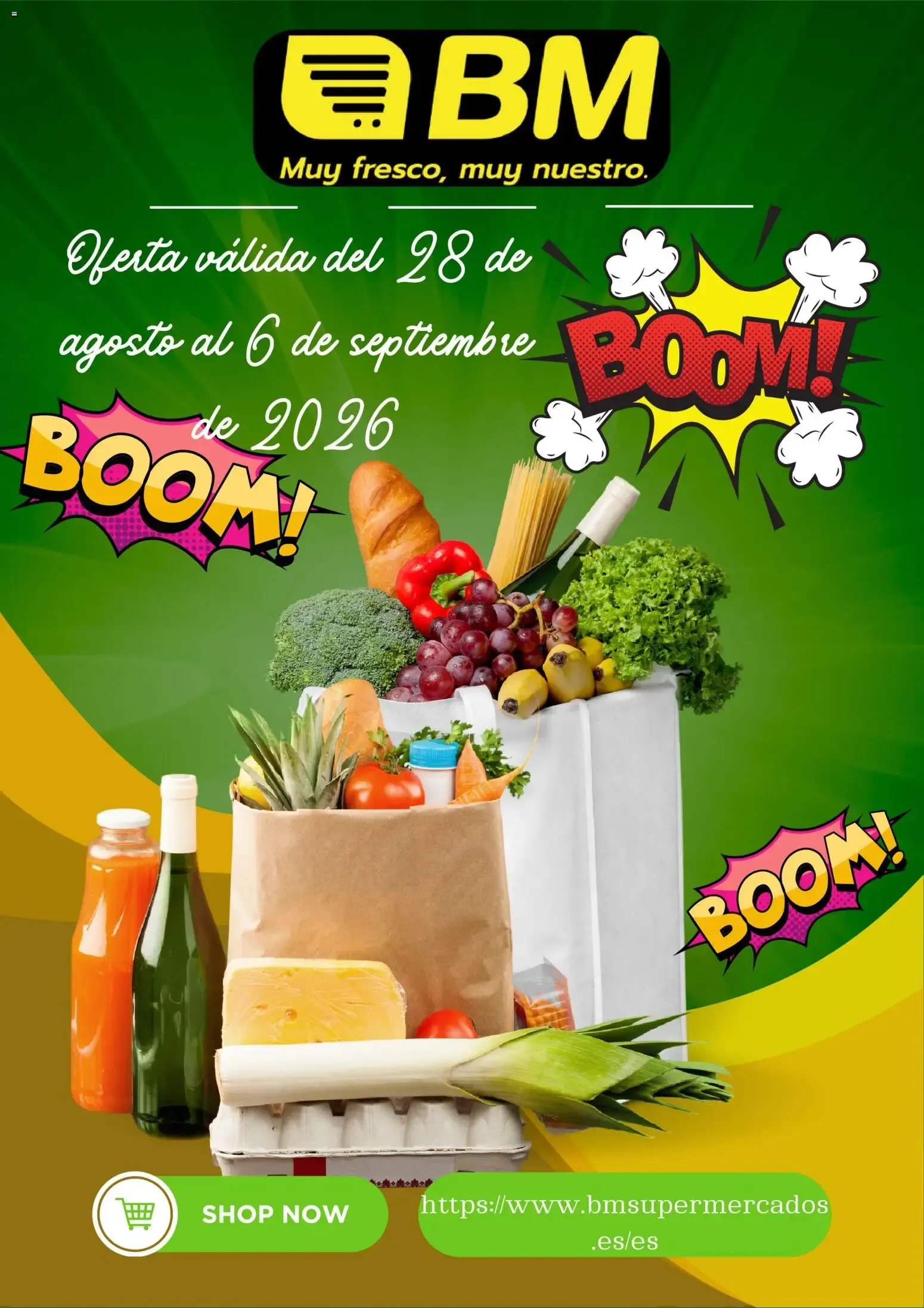 BM Supermercados folleto 28/08/2026 - 06/09/2026
