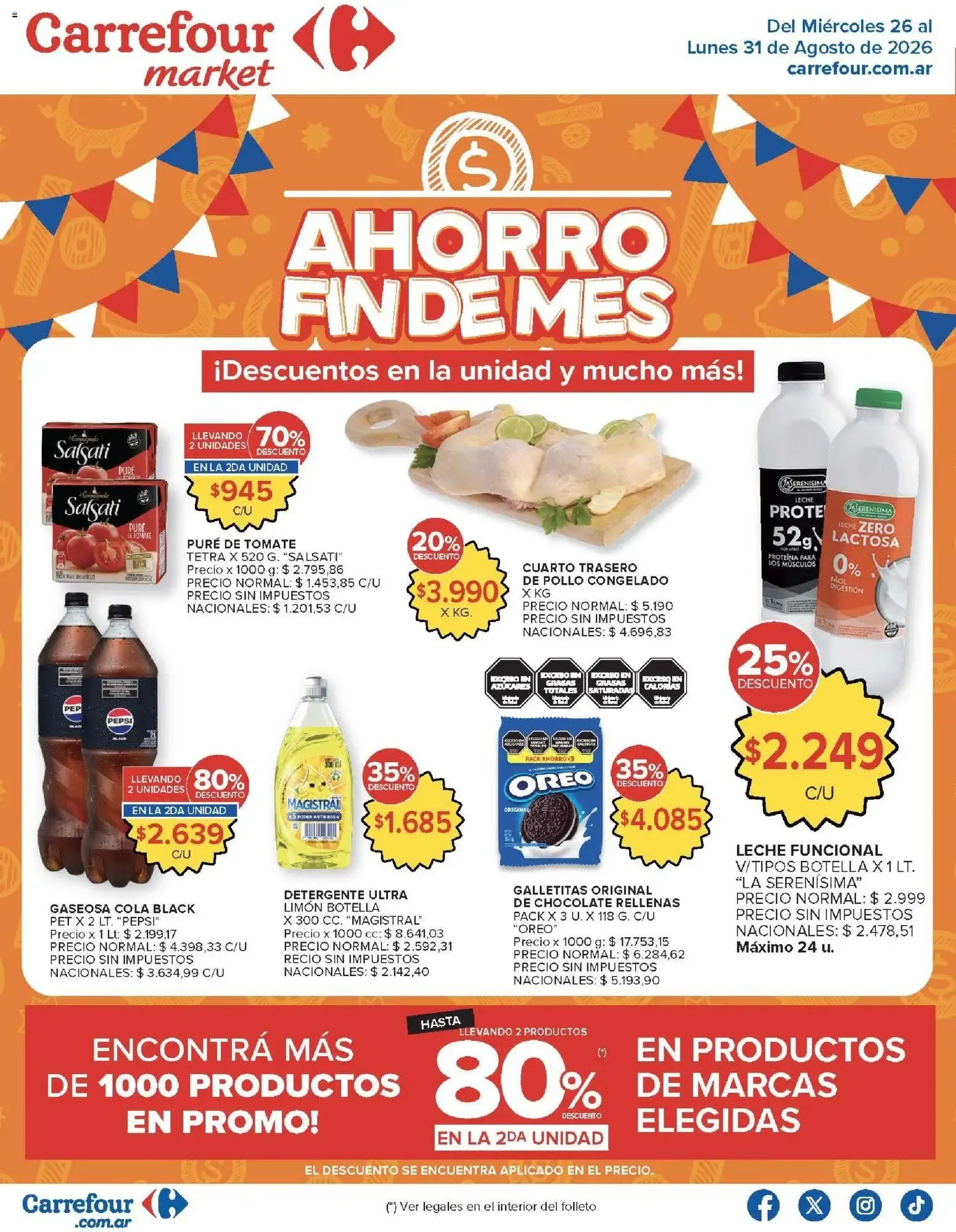 Ofertas de Carrefour ofertas || del 26/08/2026 - 31/08/2026 || Promociones 26 de agosto al 31 de agosto 2026 - Página 35 del catálogo