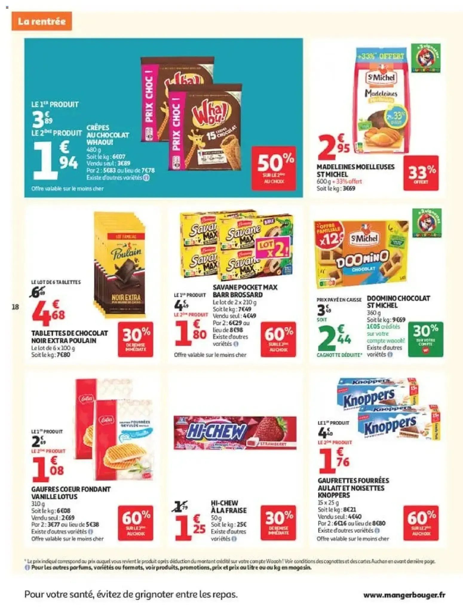Auchan Rentrée scolaire hypers à partir du 25/08/2026 - promo en ligne du 25 août au 6 septembre 2026 - Catalogue page 20