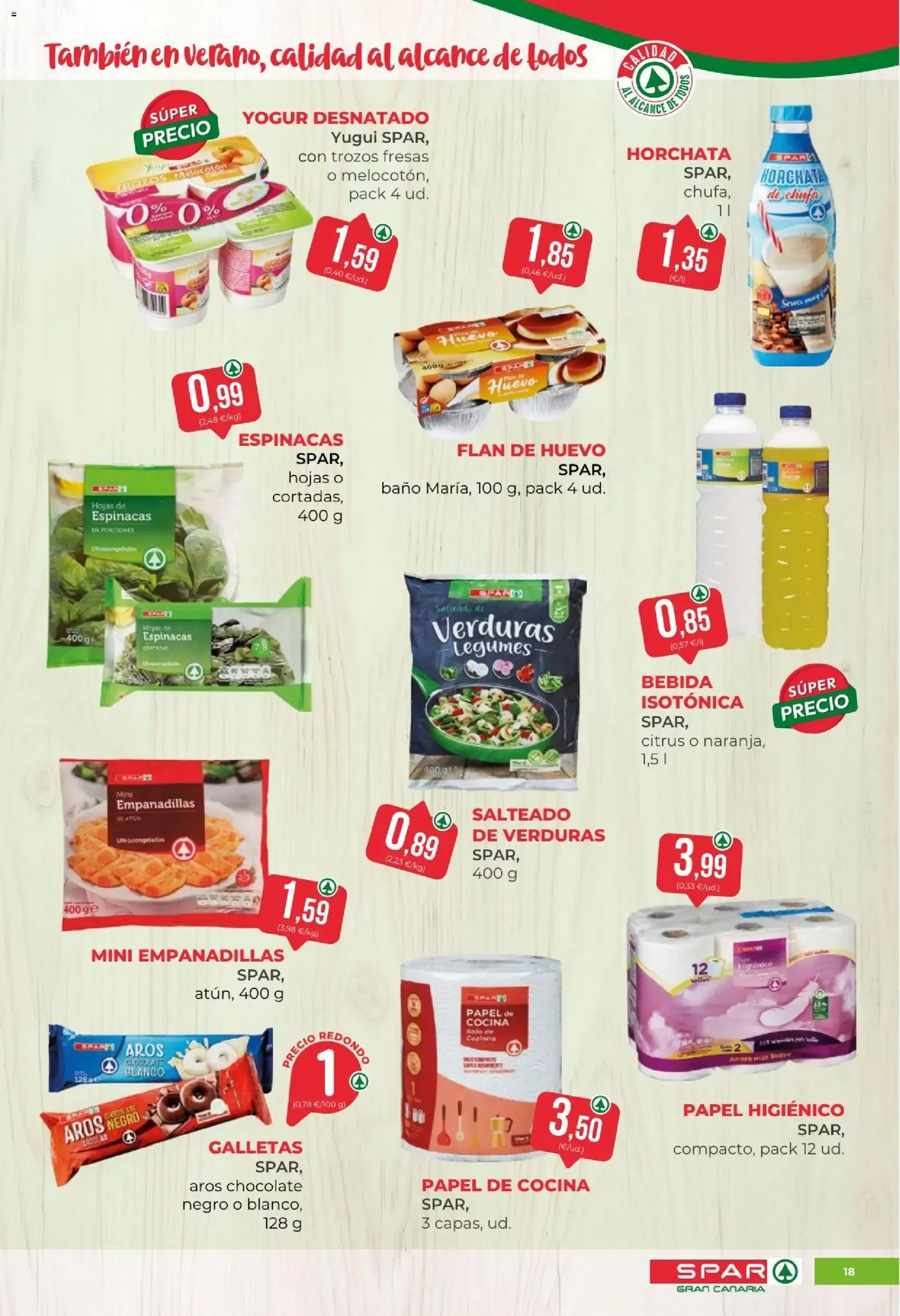 Catálogo de Spar folleto 21/08/2026 - 03/09/2026 21 de agosto al 3 de septiembre 2026 - Página 18