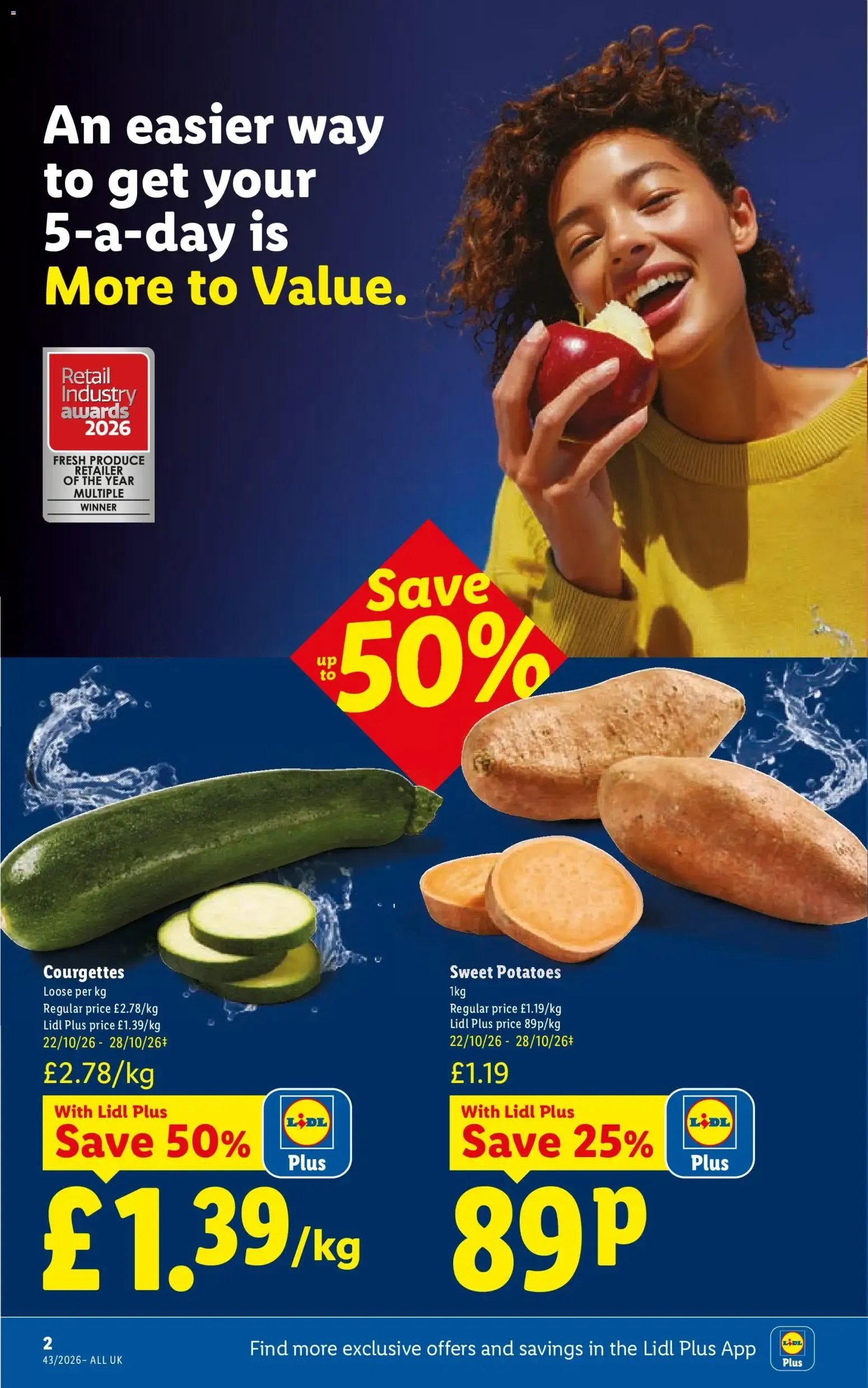 Weekly offers Lidl Wales (22/10/2026 - 28/10/2026) - Offers Online from 22 October to 28 October 2026 - Catalogue Page 2