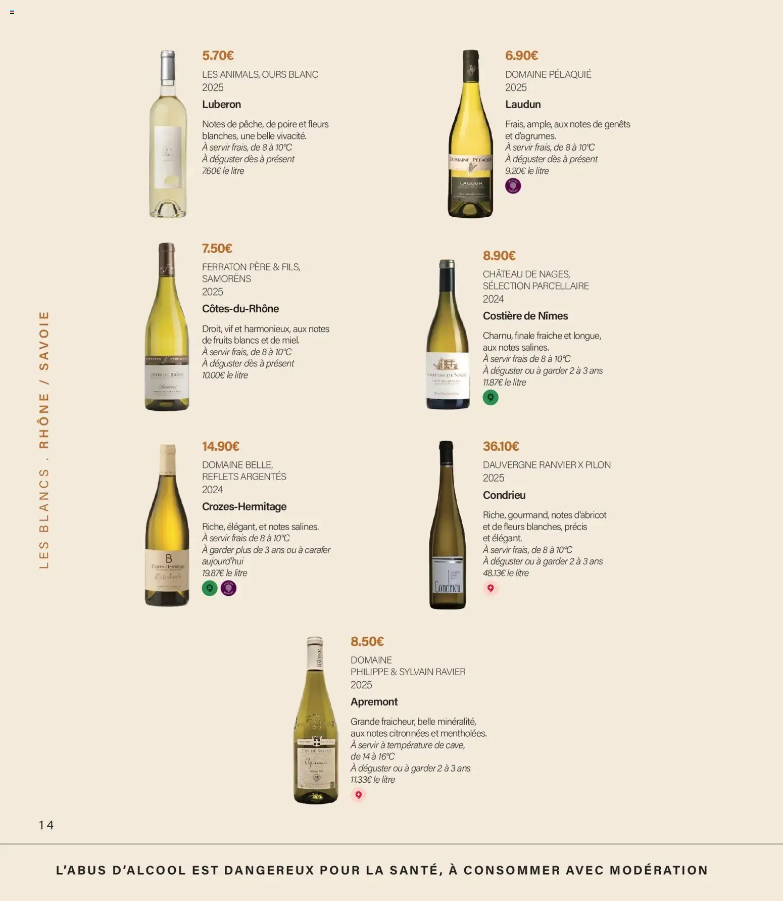 Monoprix - Guide foire aux vins à partir du 11/09/2026 - promo en ligne du 11 septembre au 27 septembre 2026 - Catalogue page 14