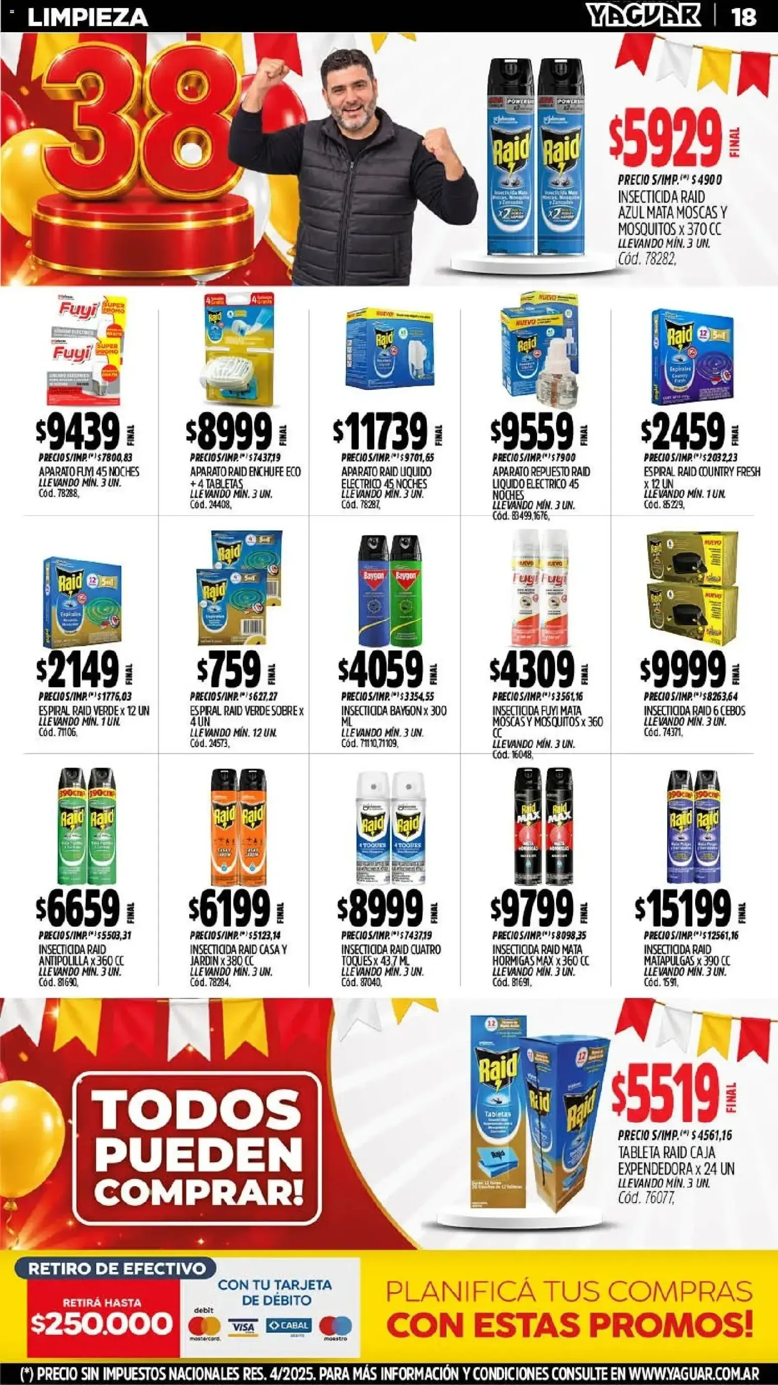 Ofertas de Yaguar - Oferta Semanal Córdoba del 26/10/2026 - 01/11/2026 26 de octubre al 1 de noviembre 2026 - Página 19 del catálogo
