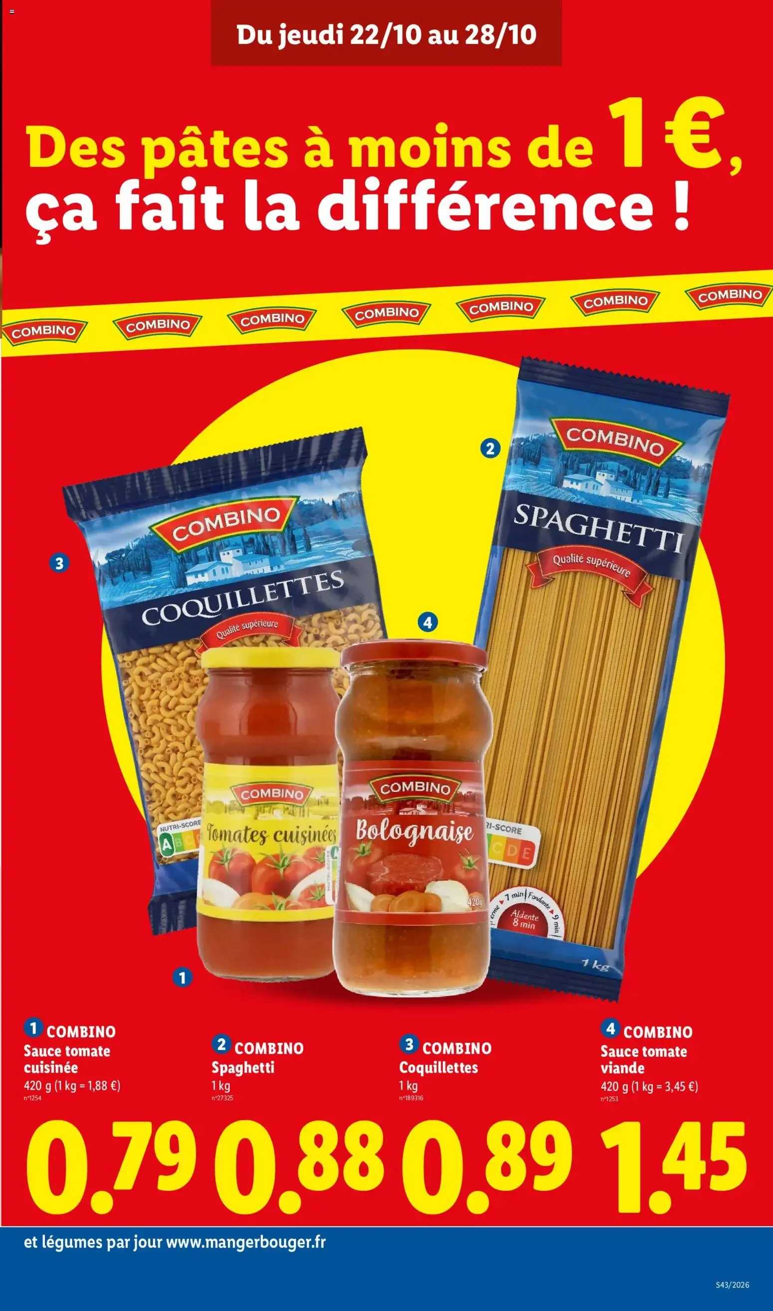 Lidl: Le Moins Toujours Plus du 22 octobre au 28 octobre 2026 - Catalogue page 15