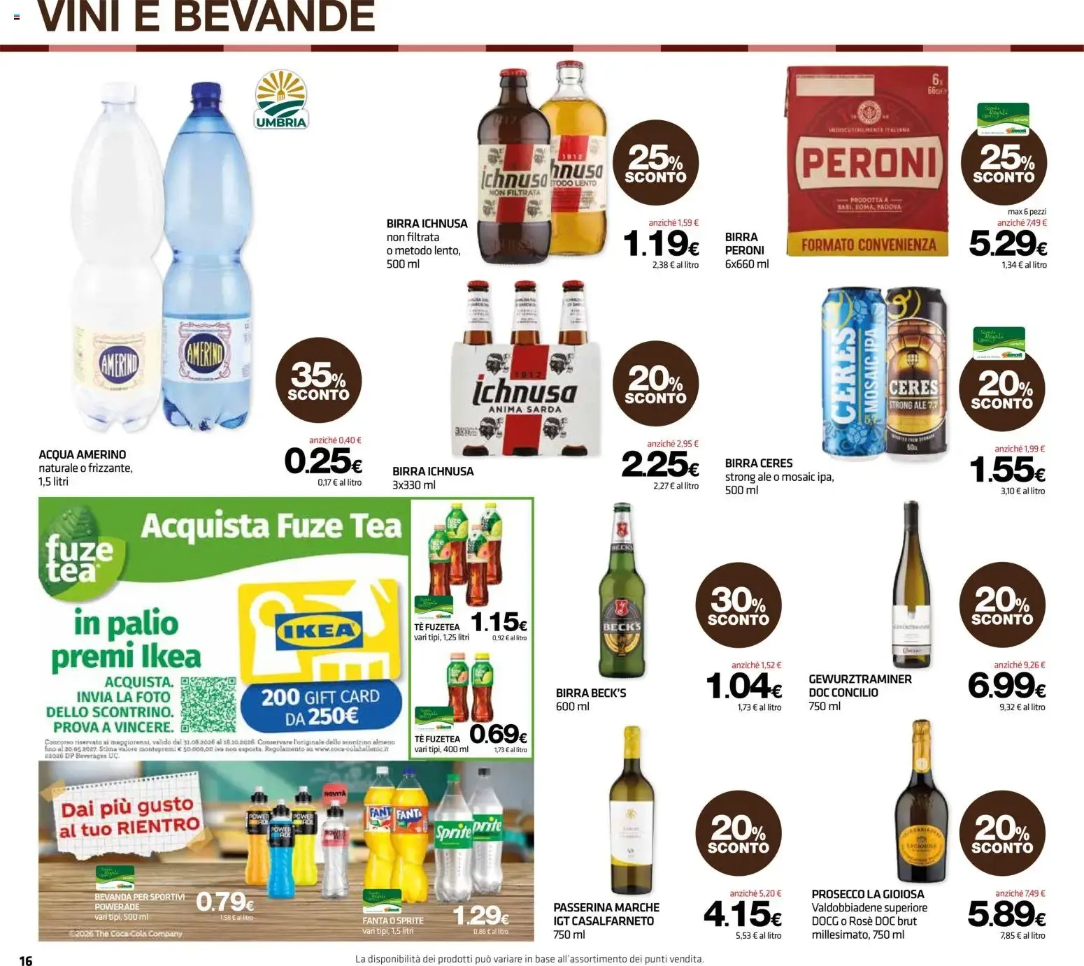 Superconti volantino dal 27/08/2026 - online Offerte da 27 agosto a 9 settembre di 2026 - Pagina del volantino 16