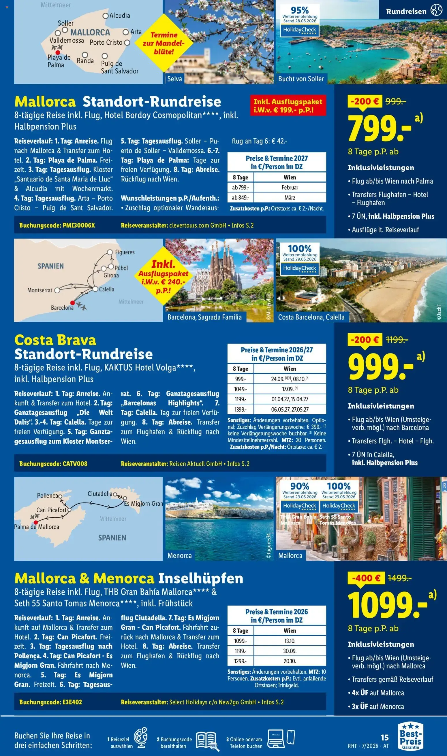 Lidl Traumurlaub - Buchbar von 1.7. bis 31.7. von 1. Juli bis 31. Juli 2026 - Flugblätt seite  13