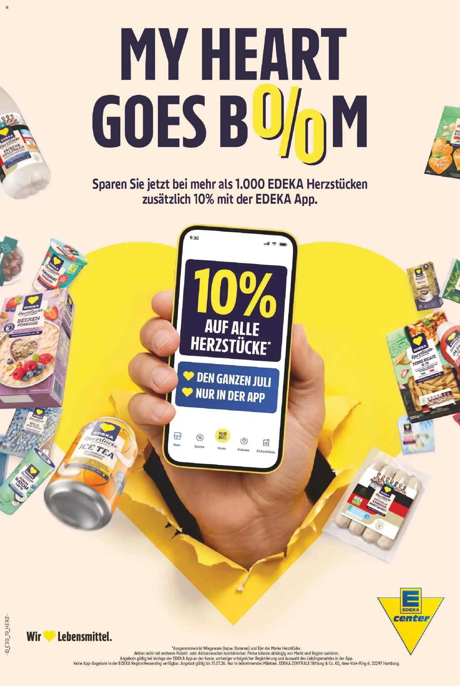 Edeka Center Prospekt von 20. Juli bis 25. Juli 2026 - Prospekt seite 31