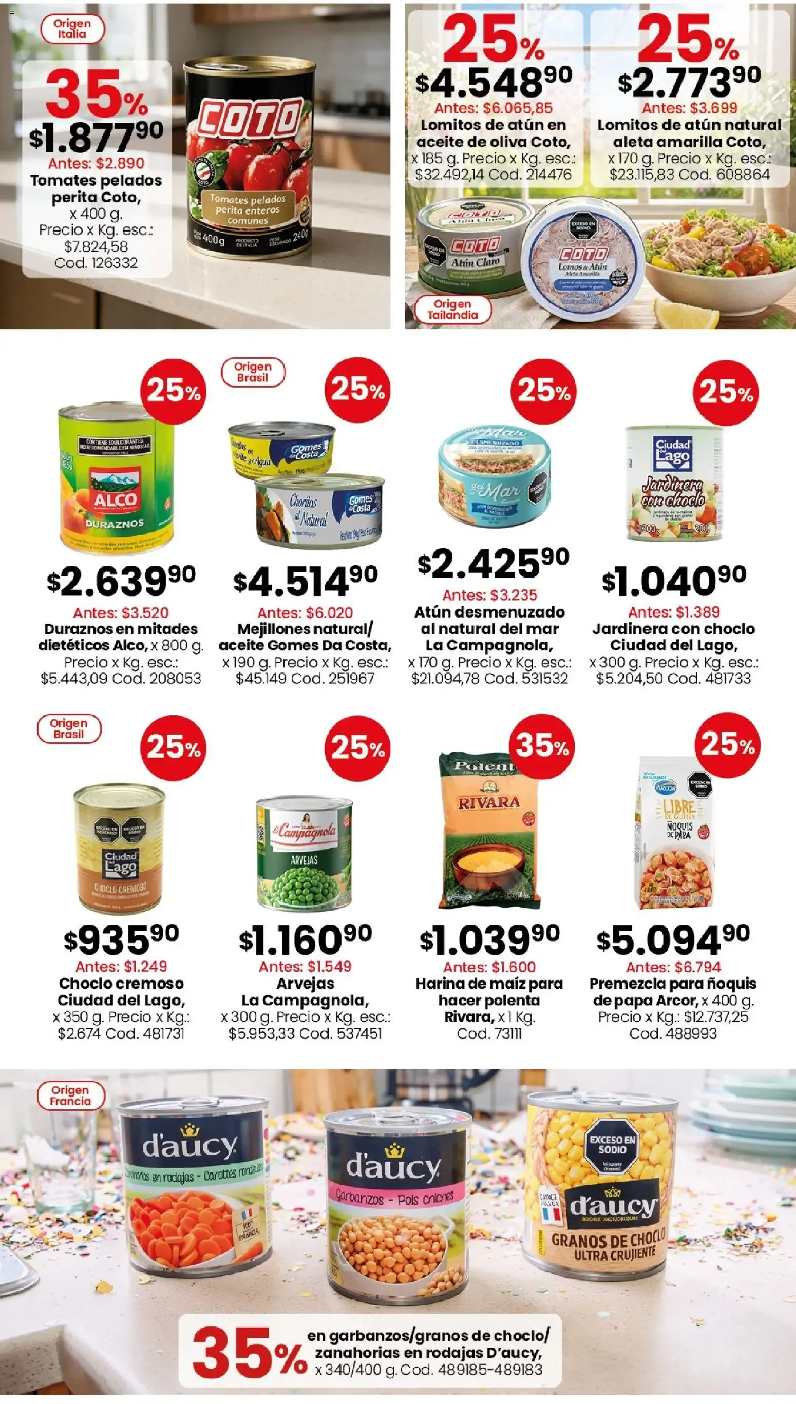 Ofertas de Ofertas Semanales - Almacén y bebidas 26 de octubre al 1 de noviembre 2026 - Página 4 del catálogo