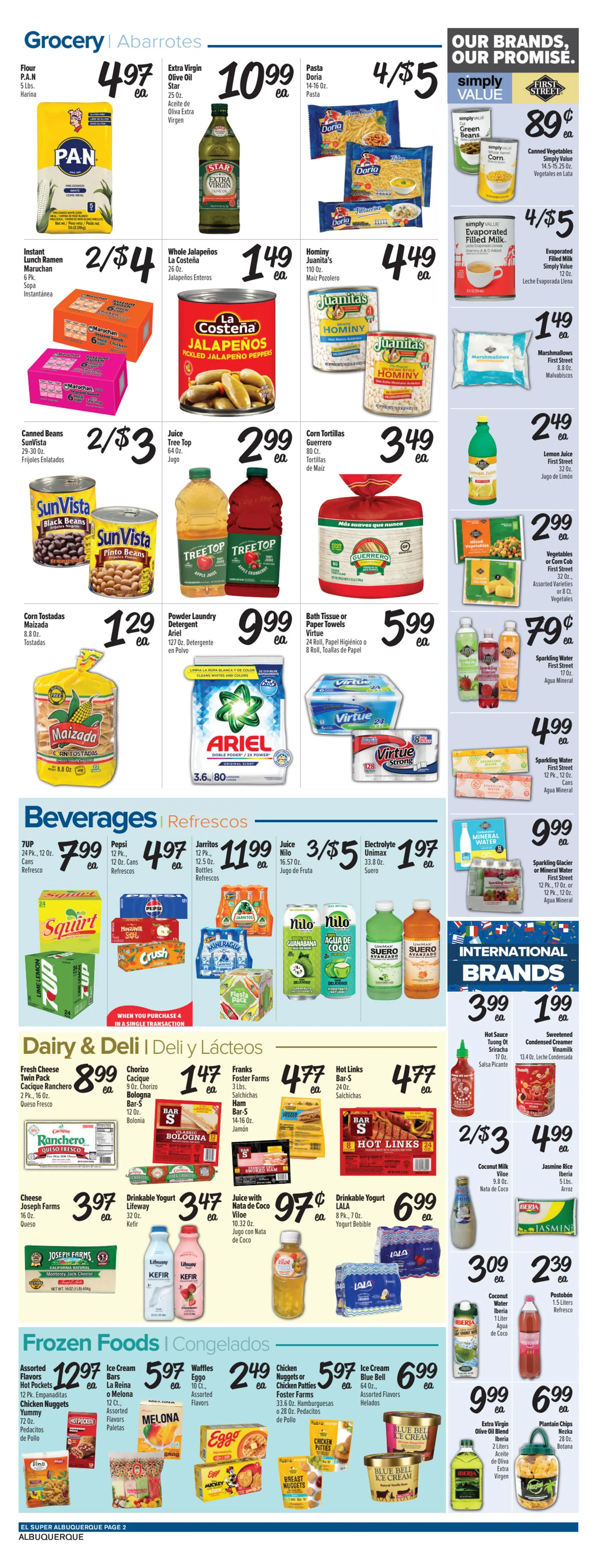Weekly promotion Current El Super leaflet valid from Wednesday 10/07/2026 to Tuesday 10/13/2026 spanning from October 7 to October 13 2026 - Page 2 for Catalogue 365