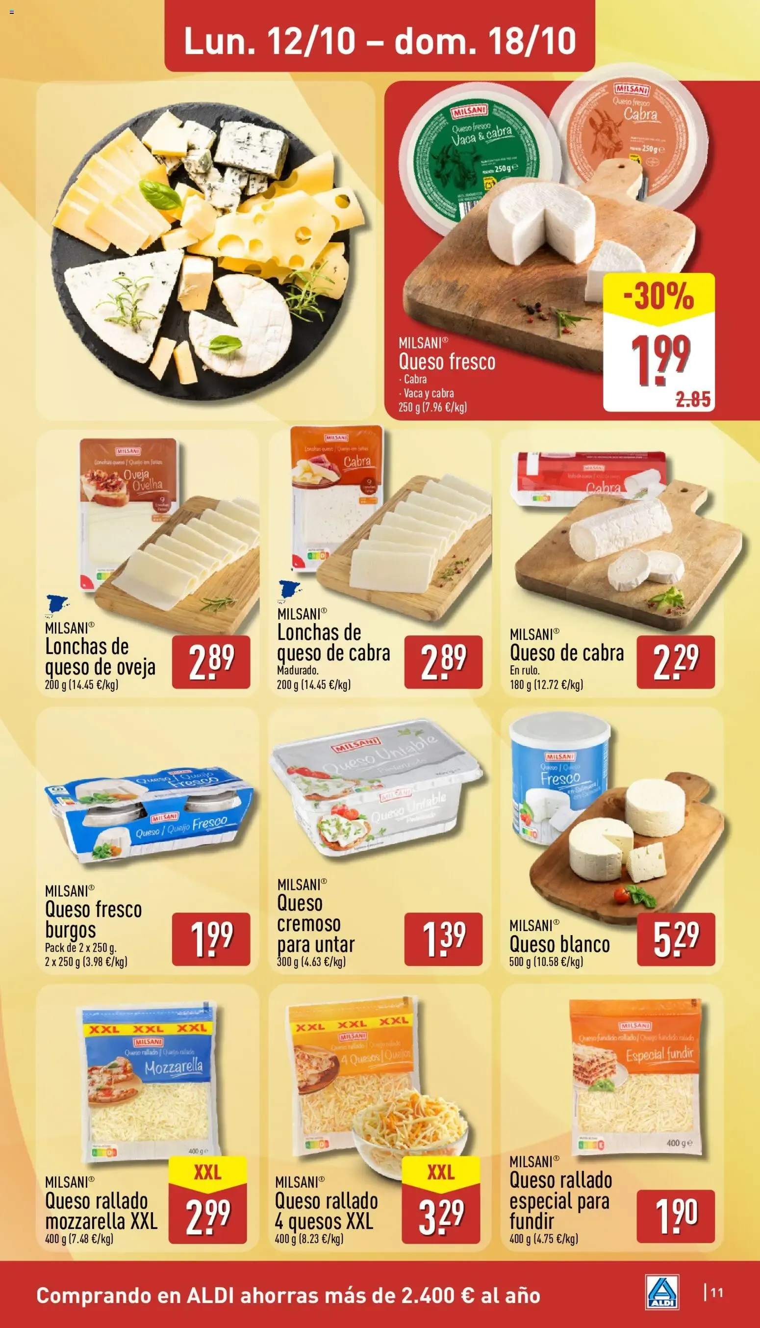 Catálogo de Máxima frescura. Mínimo precio. Es de ALDI. 12 de octubre al 18 de octubre 2026 - Página 11