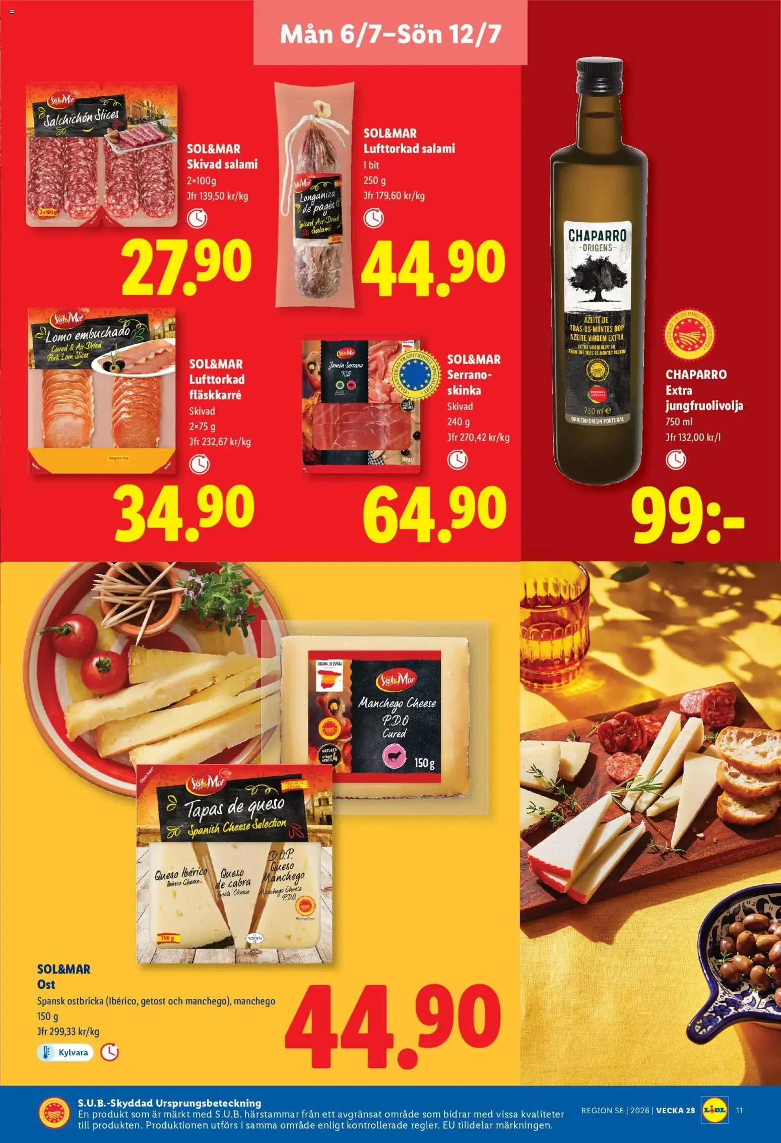 Lidl erbjudanden från 06/07/2026 - 12/07/2026 > Reklamblad nuvarande rabatter från 6 juli till 12 juli 2026 - Reklamblad sidor 12