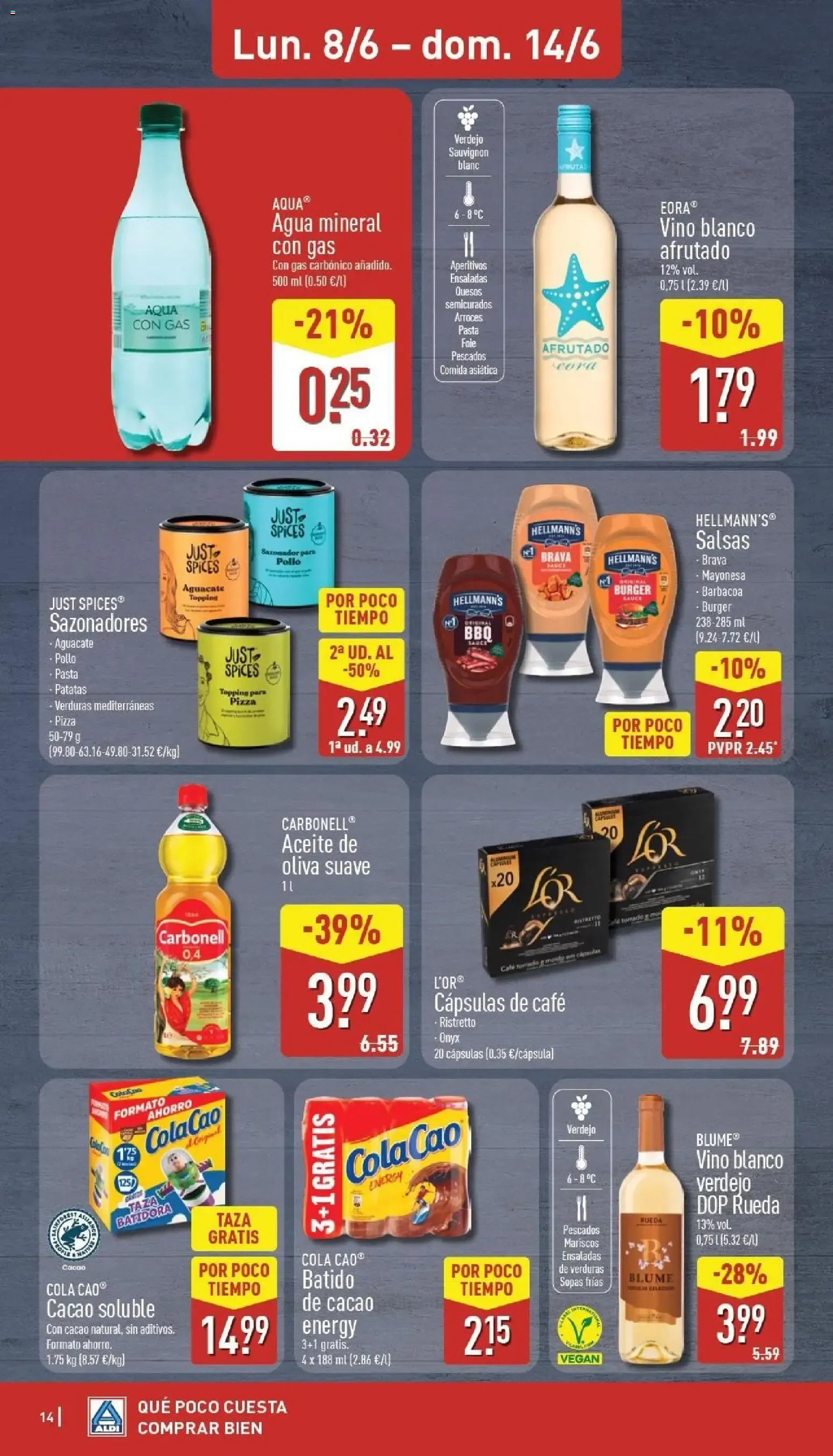 Catálogo de Aldi folleto de ofertas El Veranazo 8 de junio al 14 de junio 2026 - Página 14
