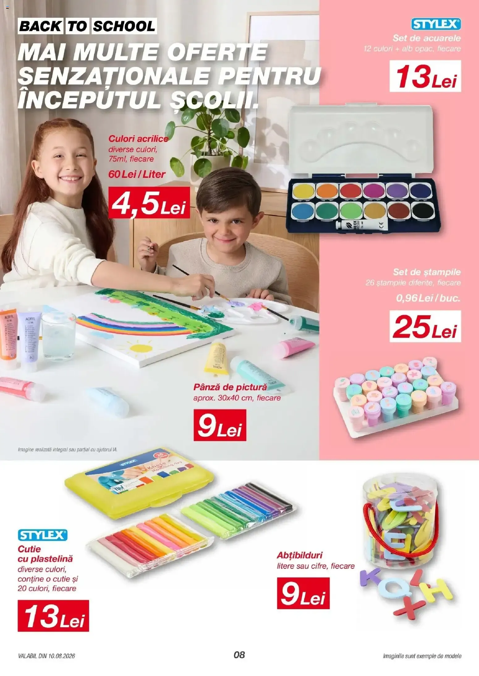 Catalog KiK - Mai multa distractie la scoala de la 10 august până la 16 august 2026 - Revista Pagina 8
