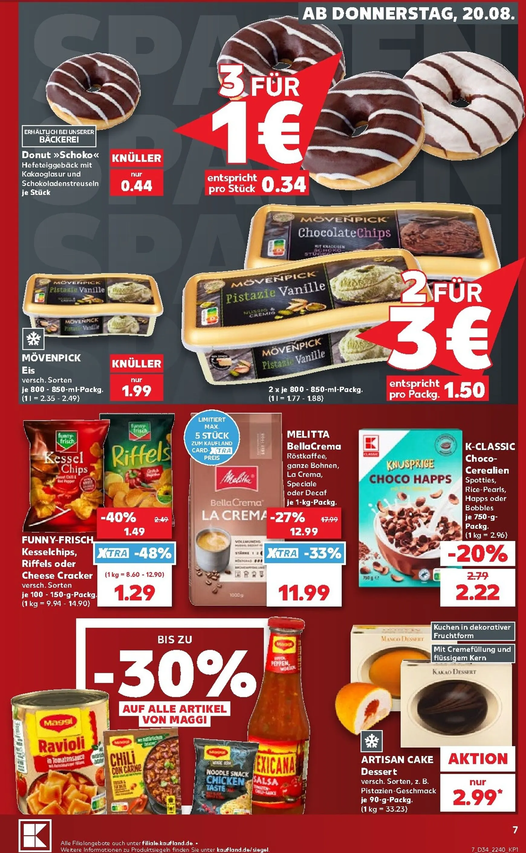 Kaufland Prospekt nächste Woche – von Donnerstag 20.08.2026 bis Mittwoch 26.08.2026 von 20. August bis 26. August 2026 - Prospekt seite 7